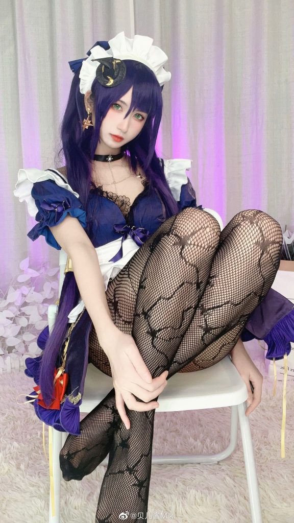 图片[4]-二次元COS分享[COS]原神莫娜女仆-二次元COS分享次元吧