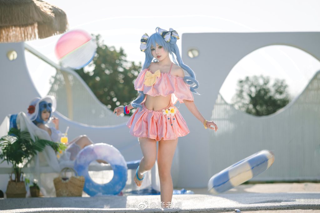 图片[12]-二次元COS分享[COS]指挥官，你怎么一个人在这里？快来跟我一起玩水嘛！-二次元COS分享次元吧