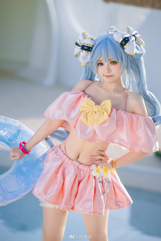 图片[8]-二次元COS分享[COS]指挥官，你怎么一个人在这里？快来跟我一起玩水嘛！-二次元COS分享次元吧