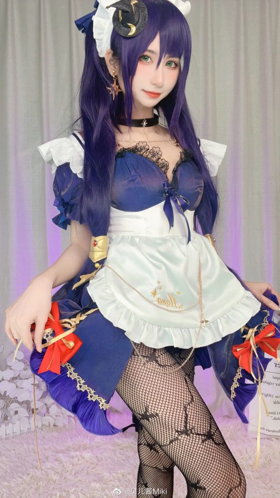 图片[3]-二次元COS分享[COS]原神莫娜女仆-二次元COS分享次元吧