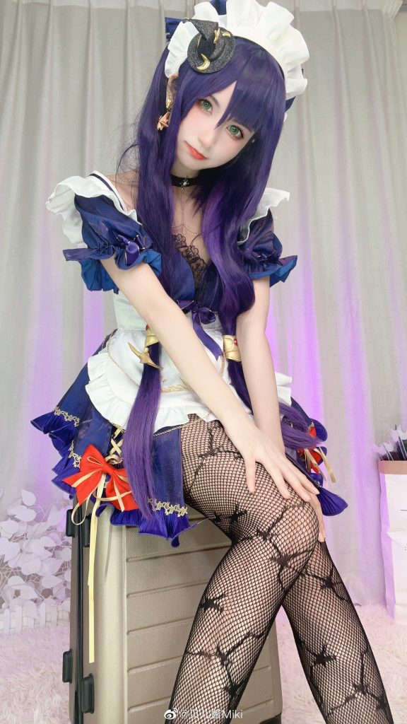 图片[7]-二次元COS分享[COS]原神莫娜女仆-二次元COS分享次元吧