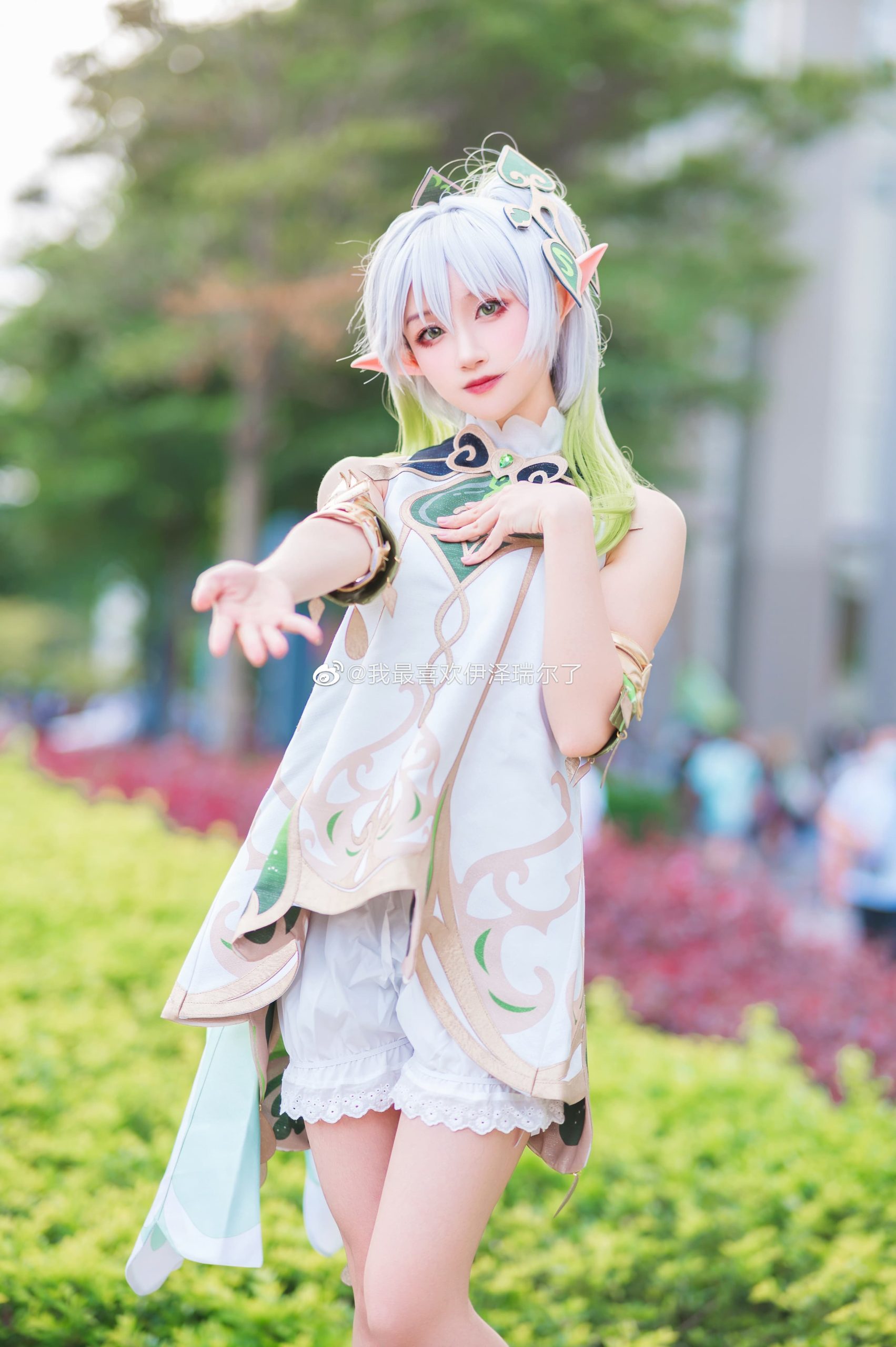 图片[2]-二次元COS分享[原神COS]☘️我叫…纳西妲哦～☘️-二次元COS分享次元吧