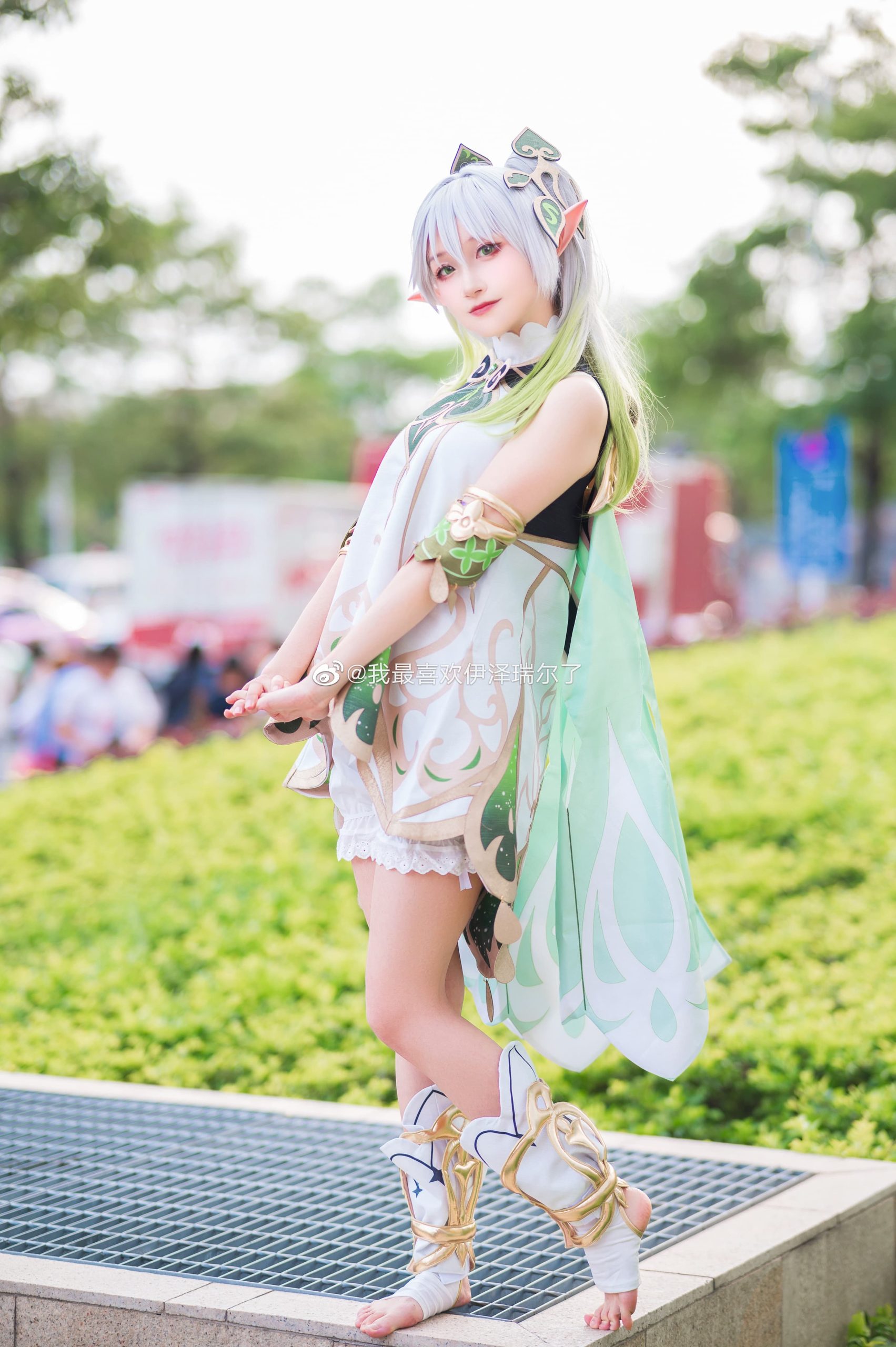 图片[3]-二次元COS分享[原神COS]☘️我叫…纳西妲哦～☘️-二次元COS分享次元吧