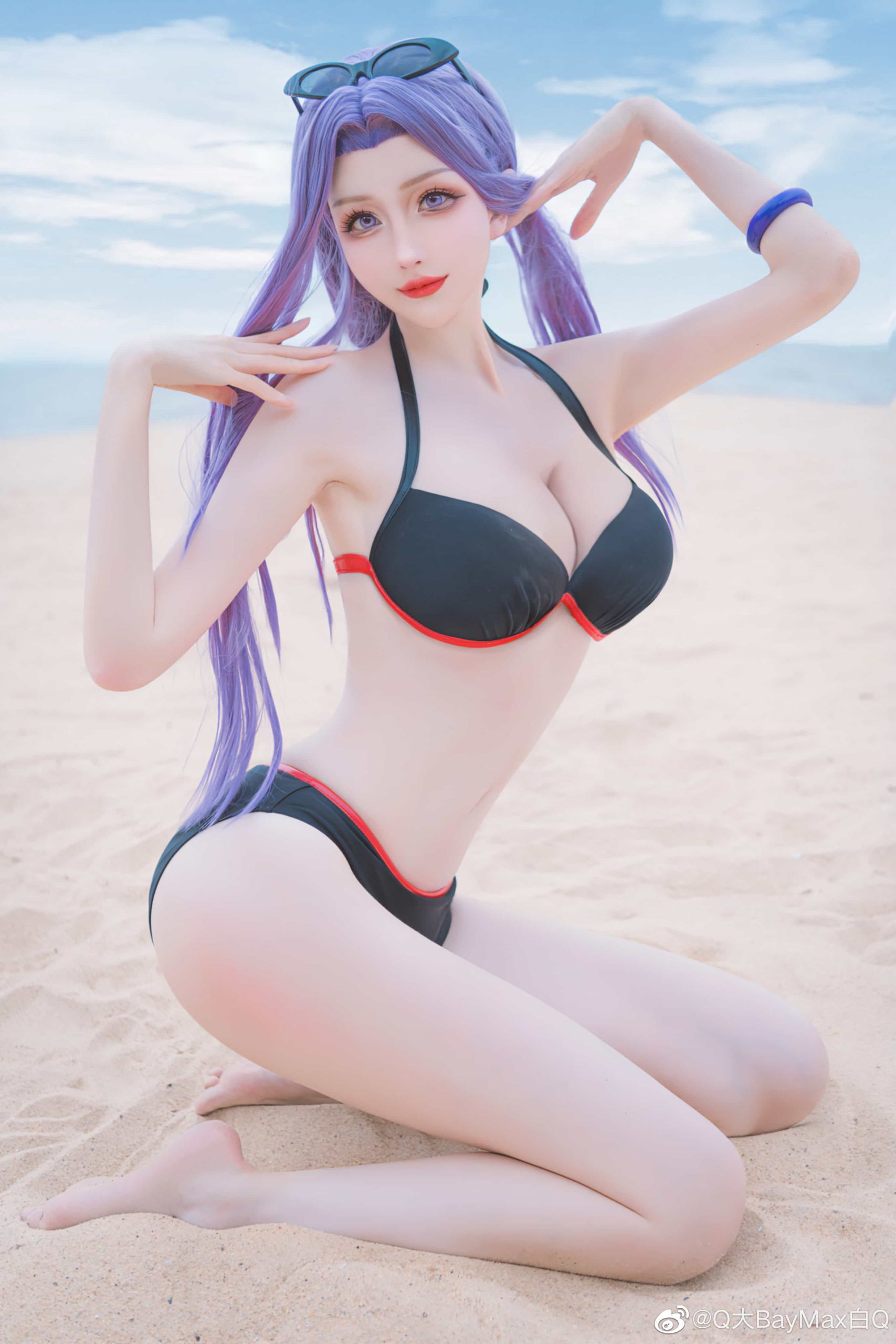 图片[13]-二次元COS分享[COS]我喜欢水边。喜欢游泳。Master会游泳吗？-二次元COS分享次元吧