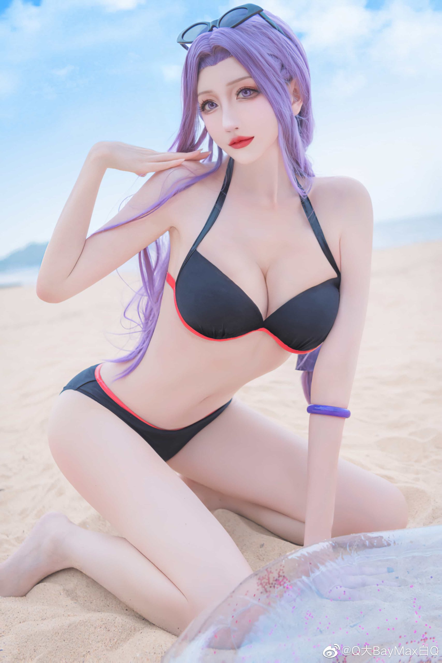 图片[2]-二次元COS分享[COS]我喜欢水边。喜欢游泳。Master会游泳吗？-二次元COS分享次元吧