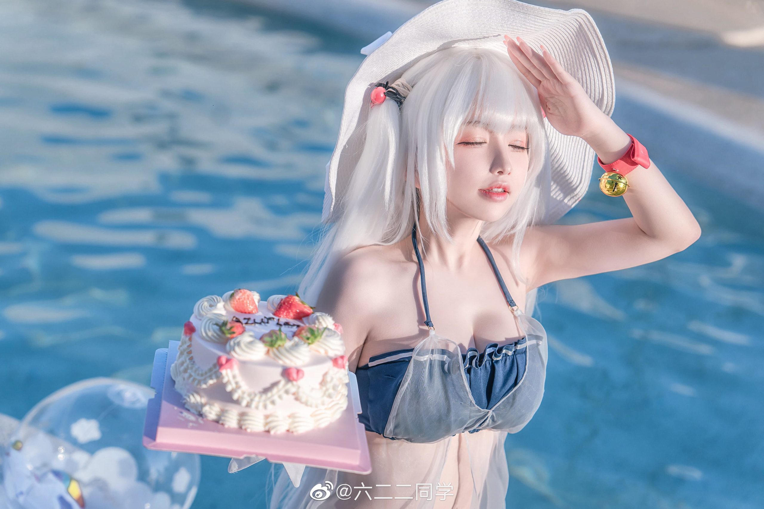 图片[7]-二次元COS分享[COS]夏天看我(⑉• •⑉)♡，来凉快一点-二次元COS分享次元吧