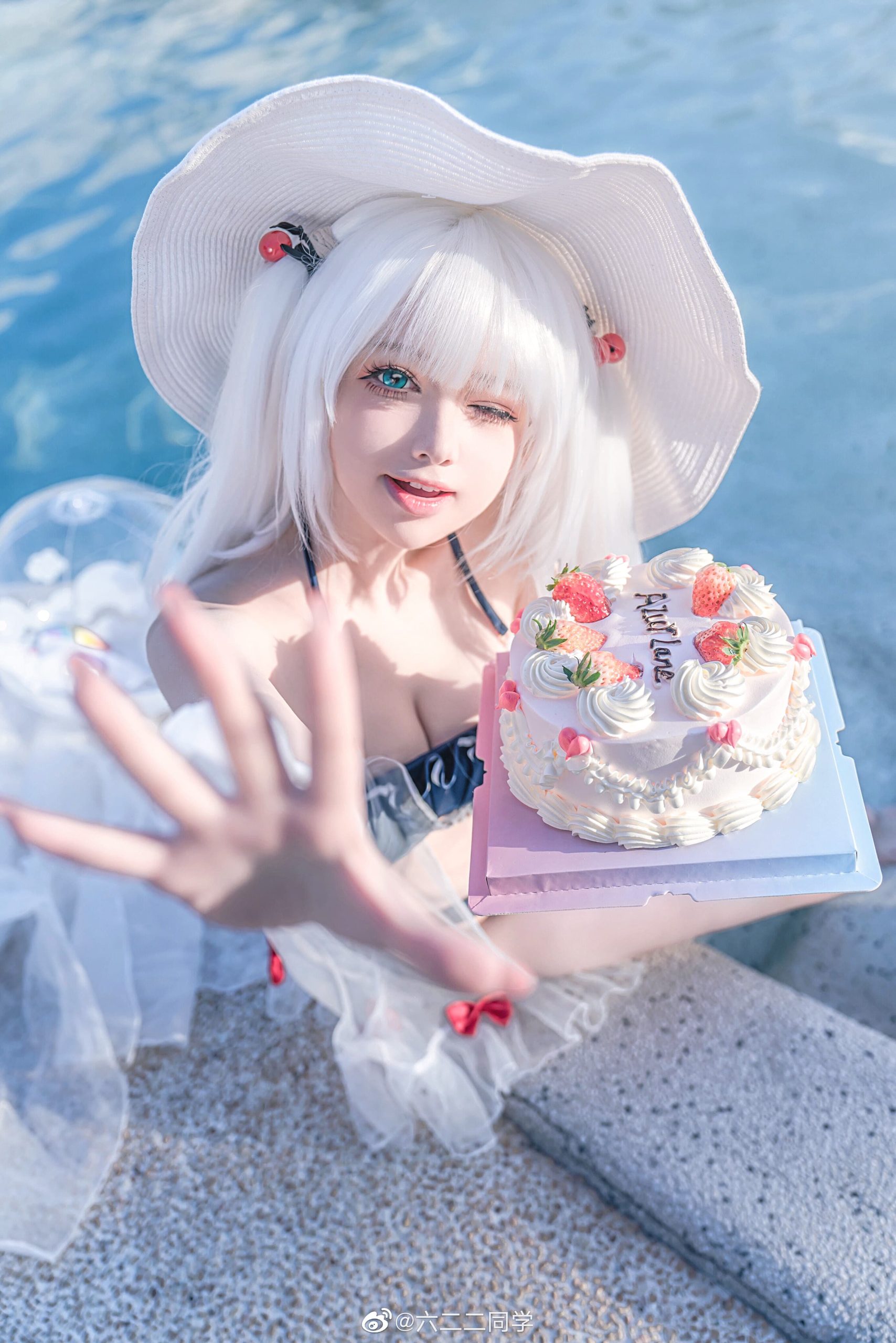 图片[10]-二次元COS分享[COS]夏天看我(⑉• •⑉)♡，来凉快一点-二次元COS分享次元吧
