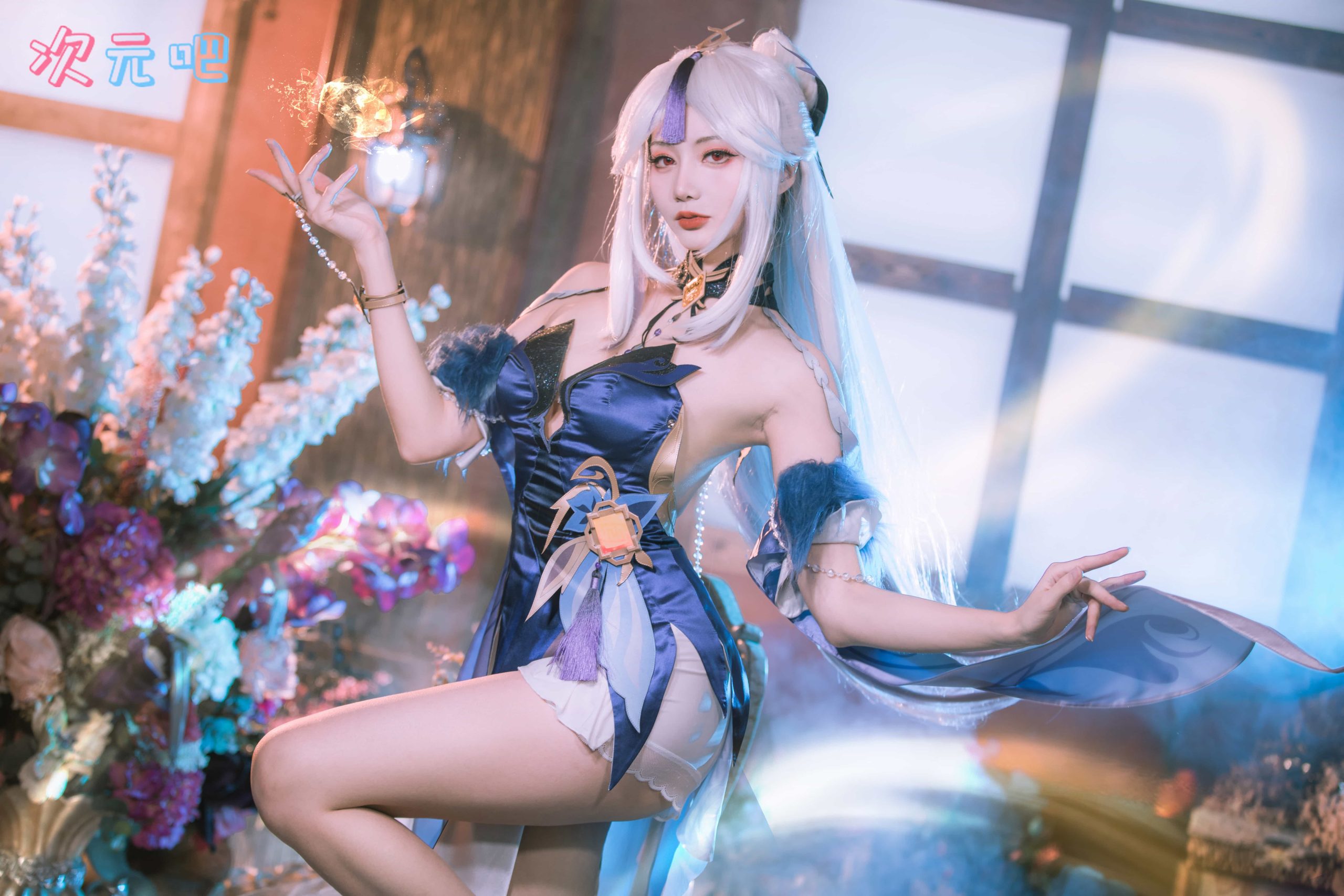 图片[3]-二次元COS分享如月灰 – 凝光 兰的晚礼服-二次元COS分享次元吧