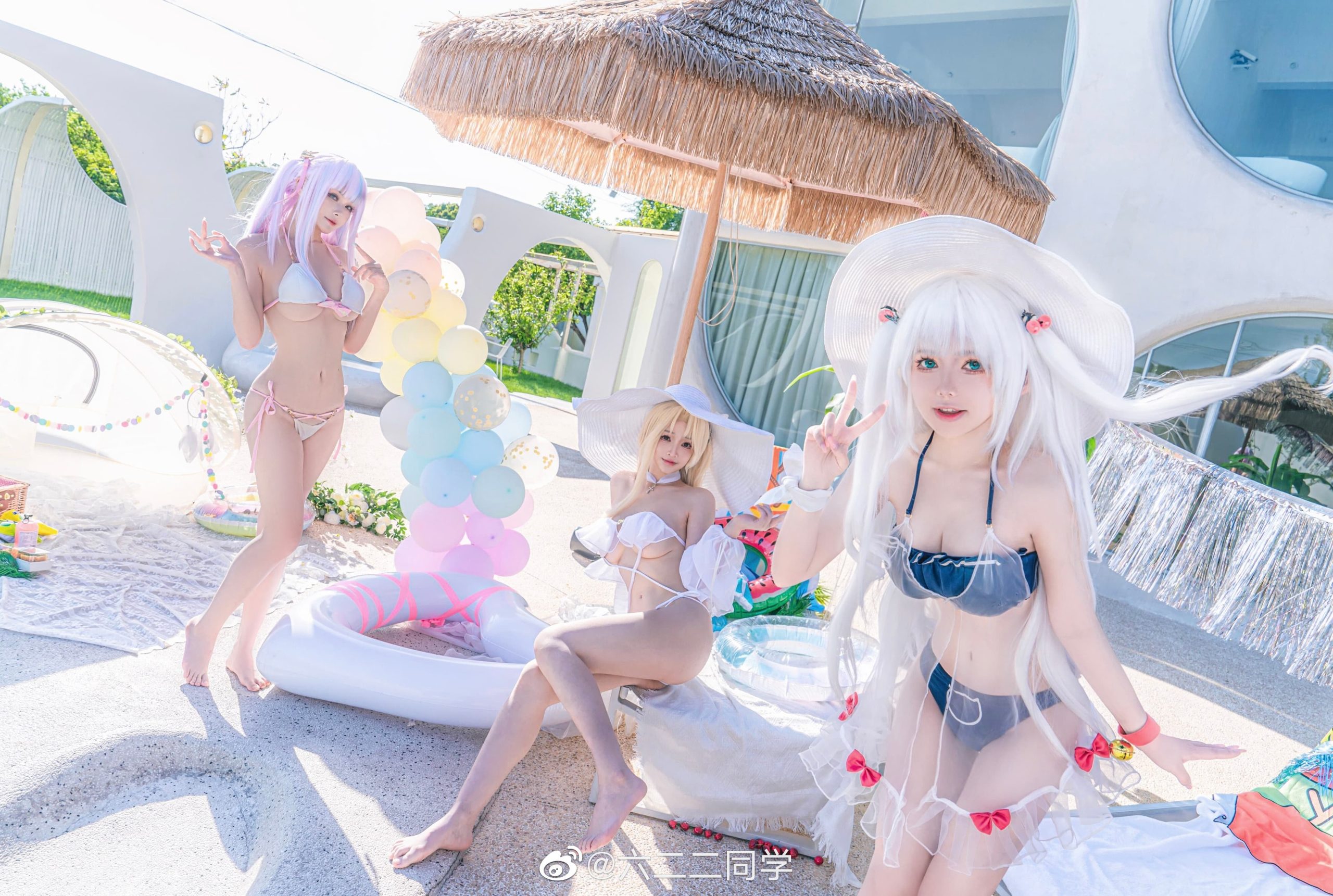 图片[13]-二次元COS分享[COS]夏天看我(⑉• •⑉)♡，来凉快一点-二次元COS分享次元吧