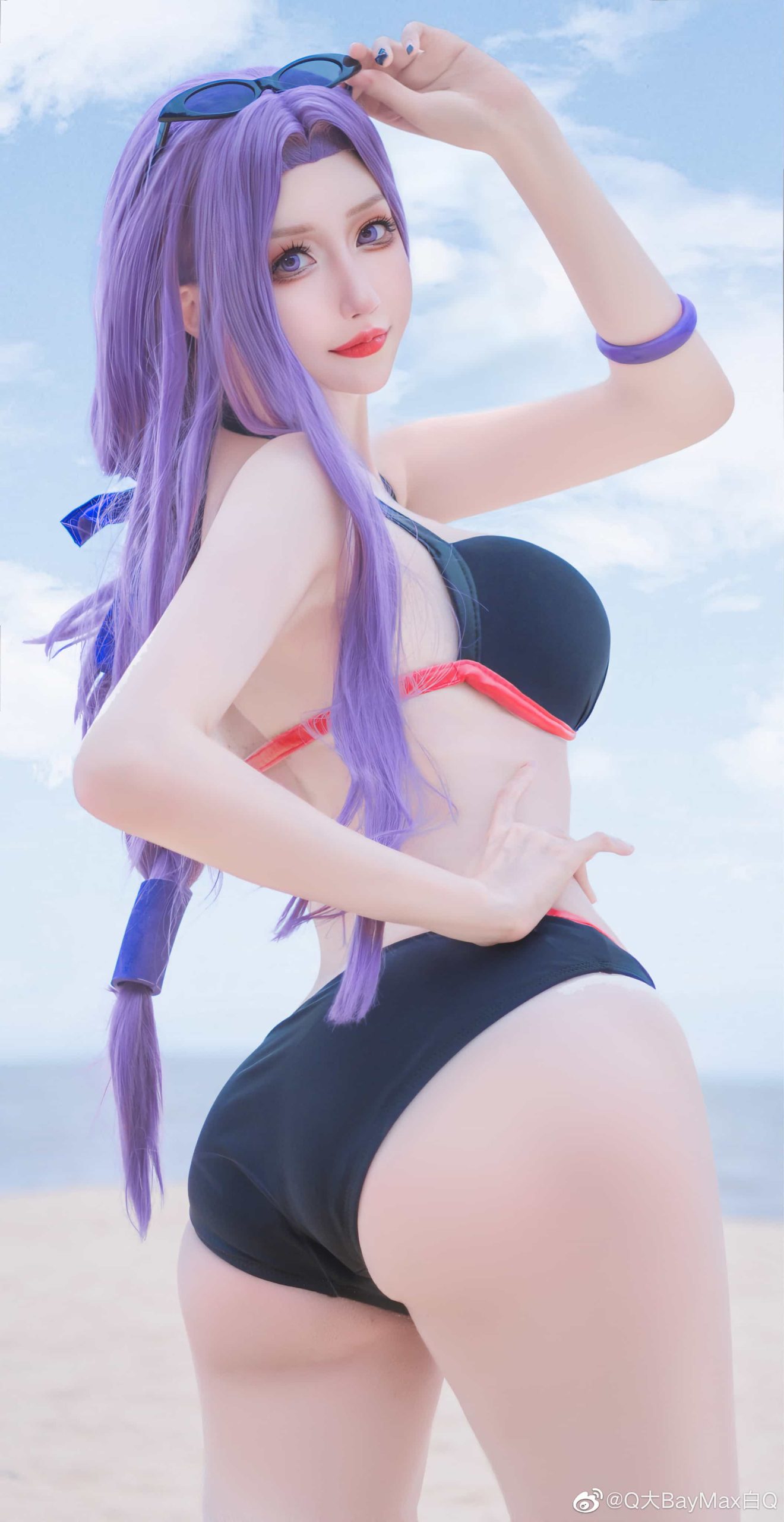 图片[1]-二次元COS分享[COS]我喜欢水边。喜欢游泳。Master会游泳吗？-二次元COS分享次元吧