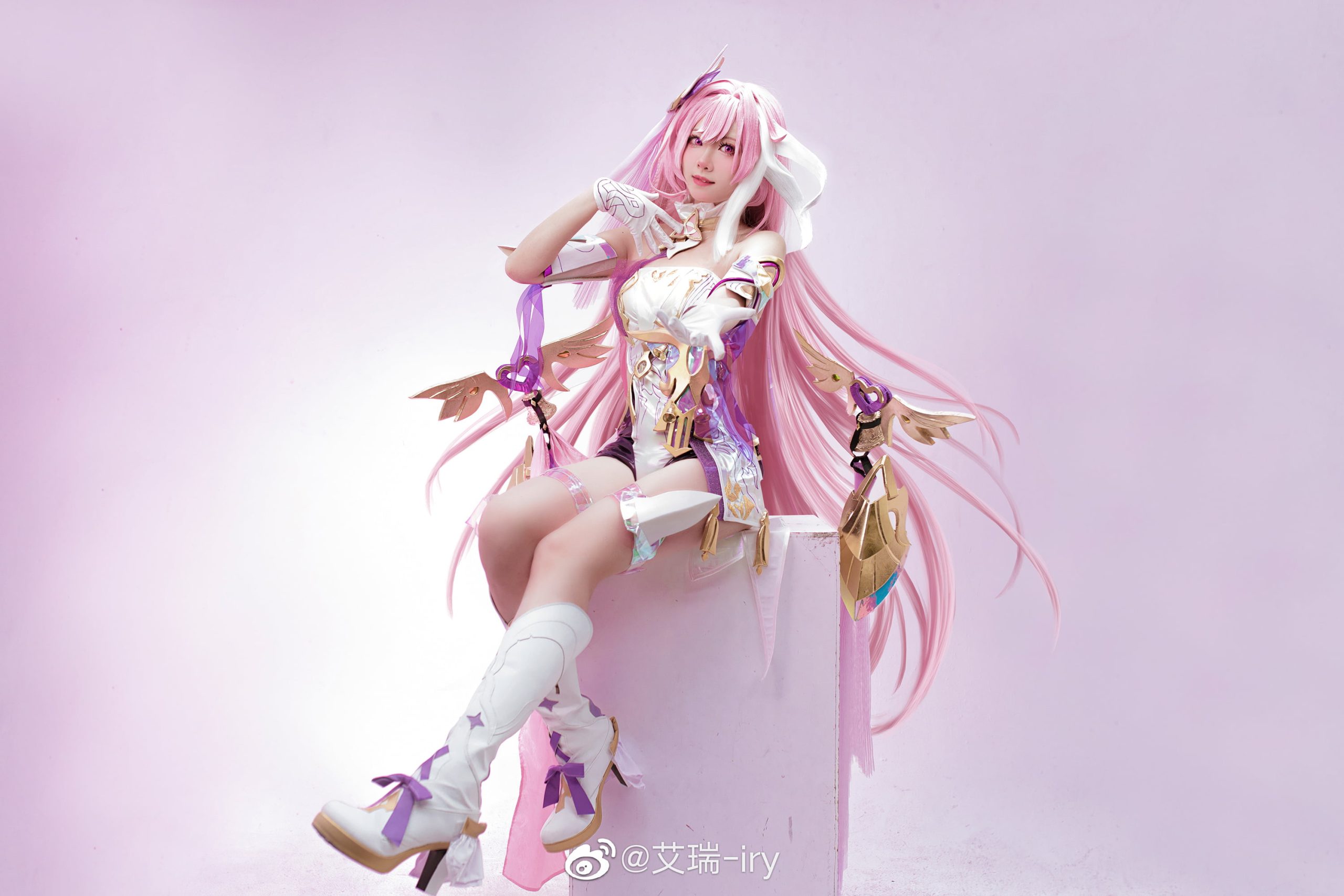 图片[3]-二次元COS分享[COS]爱莉希雅 我是律者，也是人类，但……更是一位如飞花般绚丽的少女呀-二次元COS分享次元吧