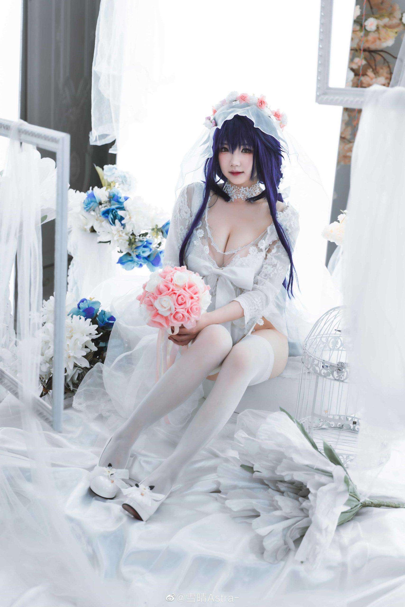 图片[5]-二次元COS分享[COS]碧蓝航线 如约而至的今天～是晴晴的吾妻花嫁哦～～-二次元COS分享次元吧