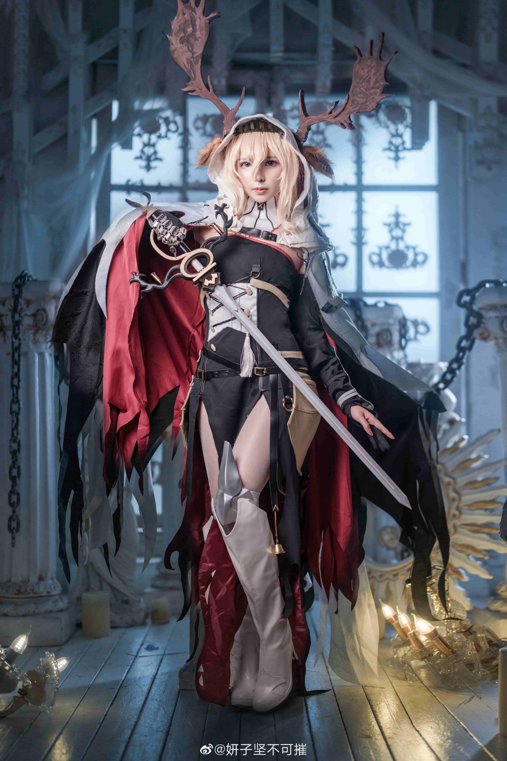 图片[2]-二次元COS分享[COS]明日方舟 今夜，金盏花为她盛开。-二次元COS分享次元吧