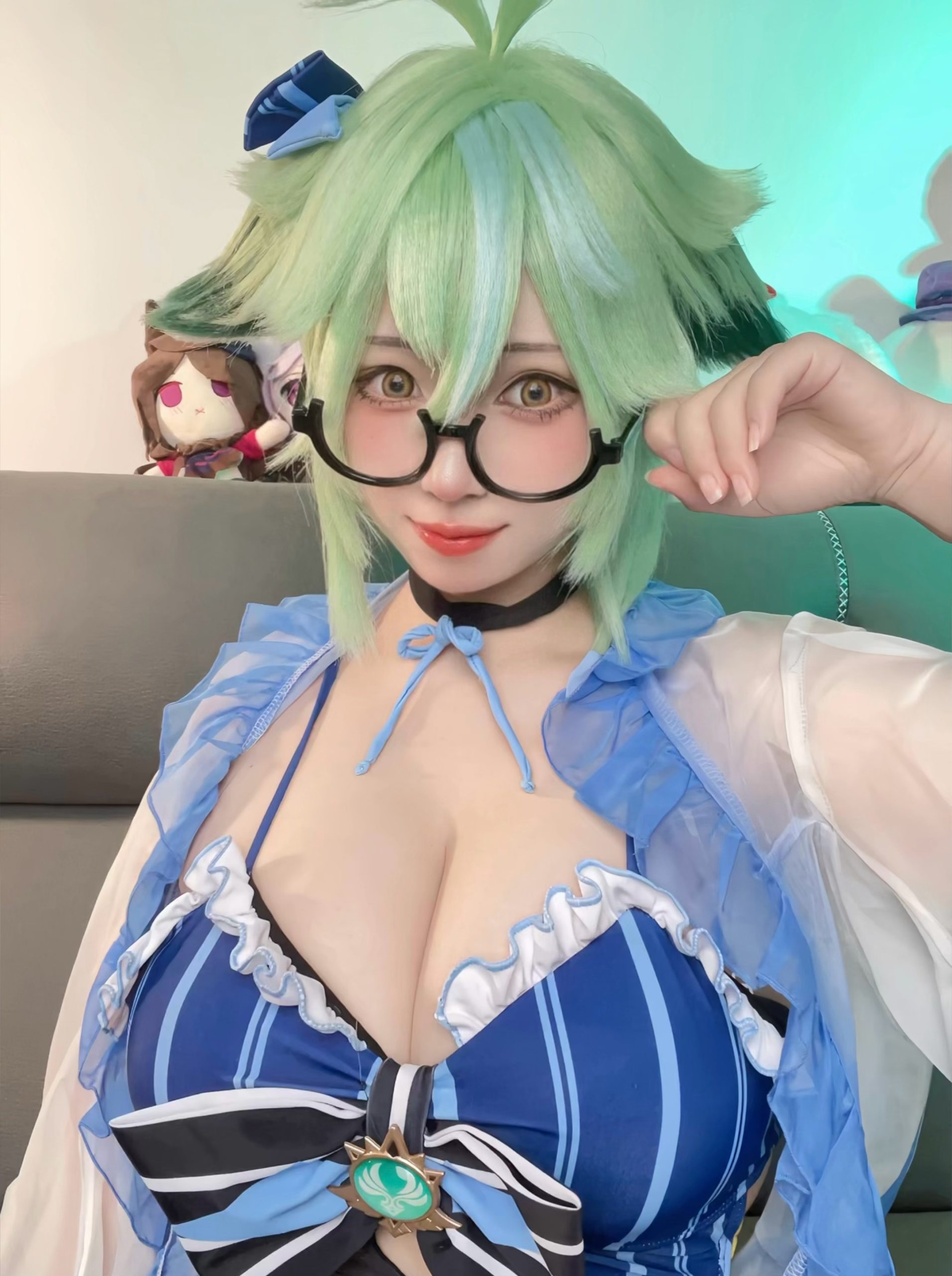 图片[1]-二次元COS分享[COS]旅行者，你需要一些甜分补充-二次元COS分享次元吧