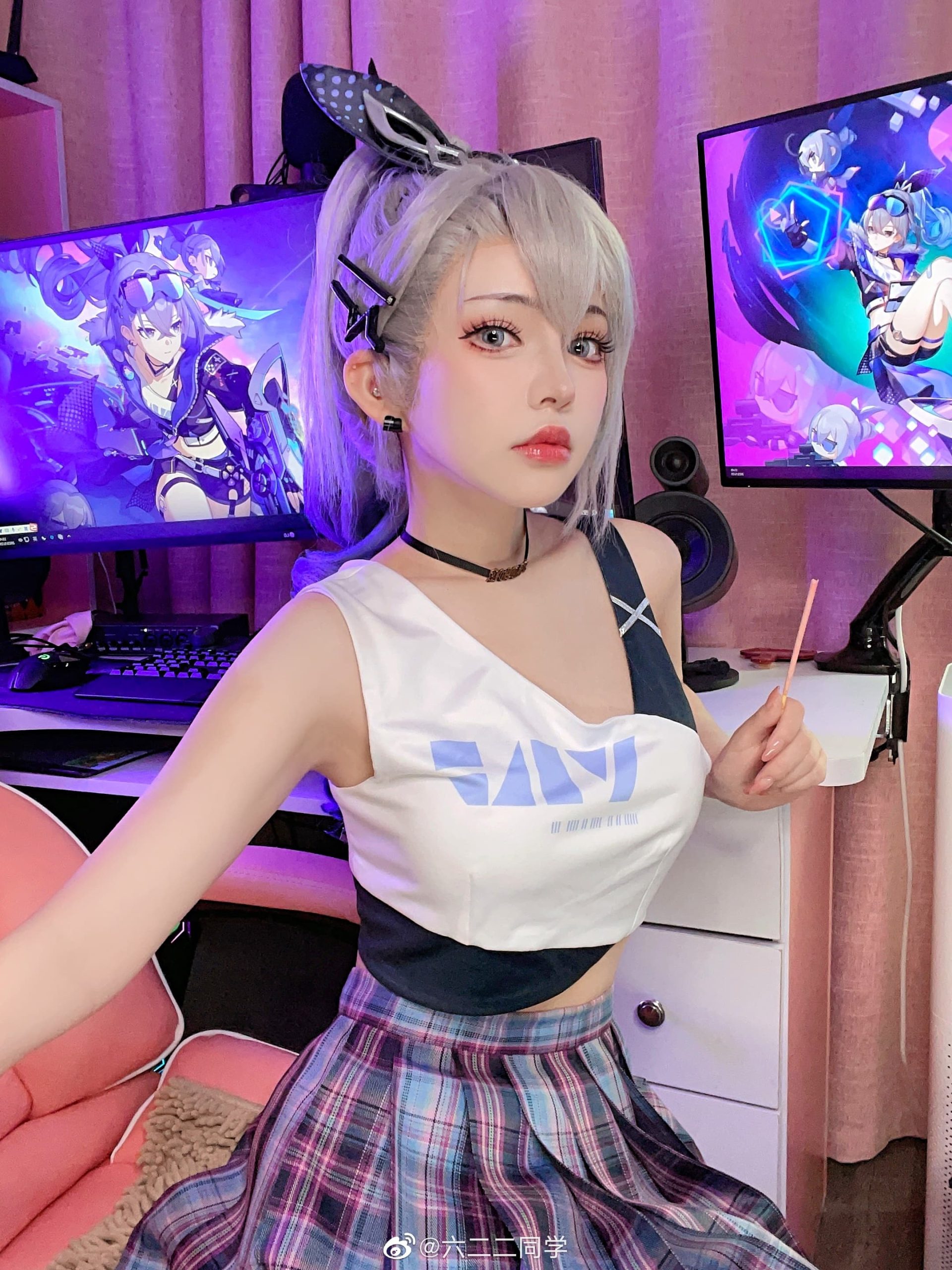 图片[3]-二次元COS分享[COS]开拓者，材料准备好了吗？ 我来了哦～ 让我进你的队伍和你一起打游戏-二次元COS分享次元吧