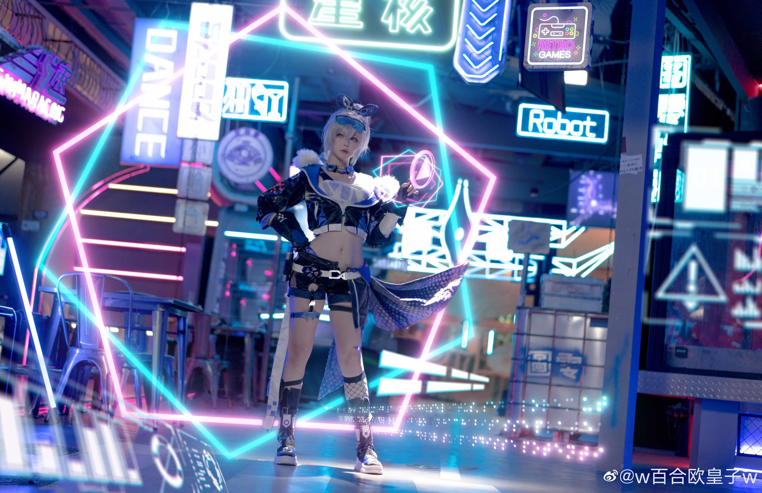 图片[4]-二次元COS分享[COS]星穹铁道银狼 第一眼就好爱她！-二次元COS分享次元吧