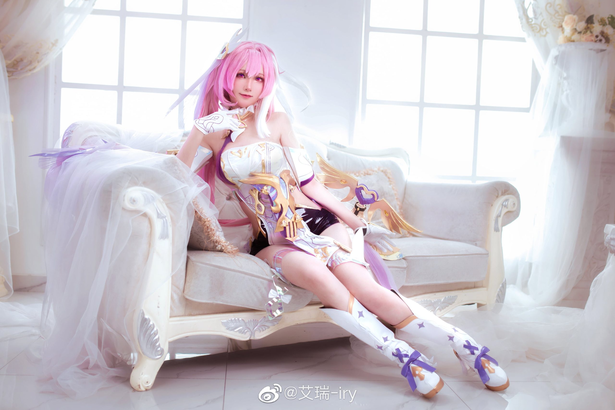 图片[5]-二次元COS分享[COS]爱莉希雅 我是律者，也是人类，但……更是一位如飞花般绚丽的少女呀-二次元COS分享次元吧