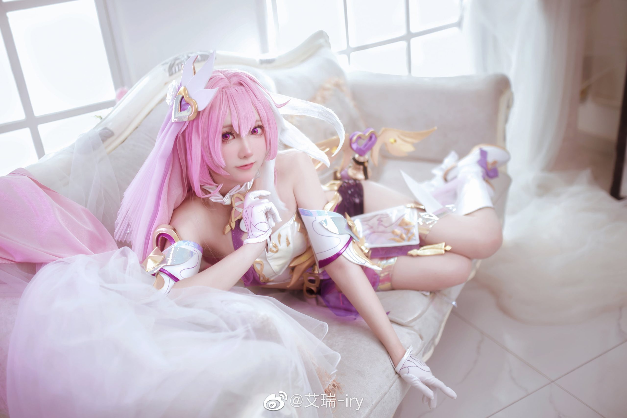 图片[2]-二次元COS分享[COS]爱莉希雅 我是律者，也是人类，但……更是一位如飞花般绚丽的少女呀-二次元COS分享次元吧