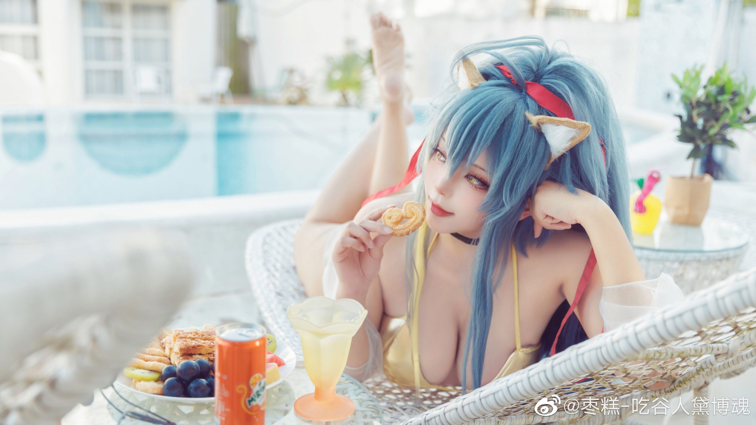 图片[9]-二次元COS分享[COS]没关系，想看的话就大大方方地看，泳装穿出来不就是给指挥官你看的嘛!-二次元COS分享次元吧