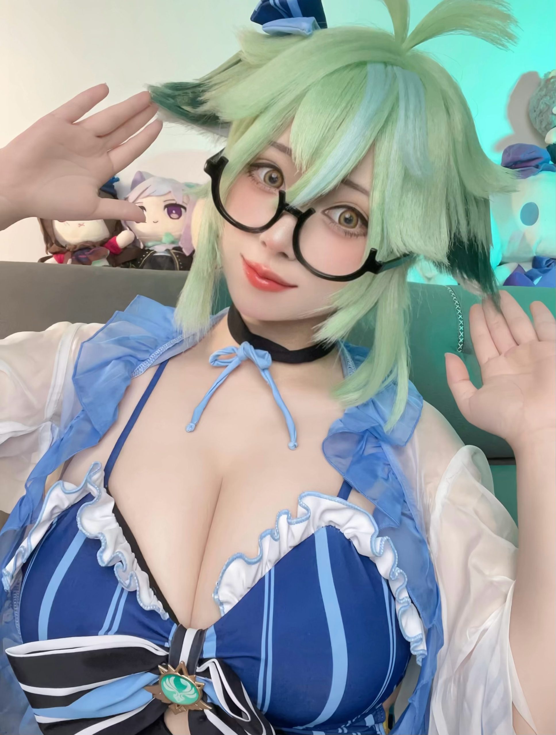 图片[5]-二次元COS分享[COS]旅行者，你需要一些甜分补充-二次元COS分享次元吧