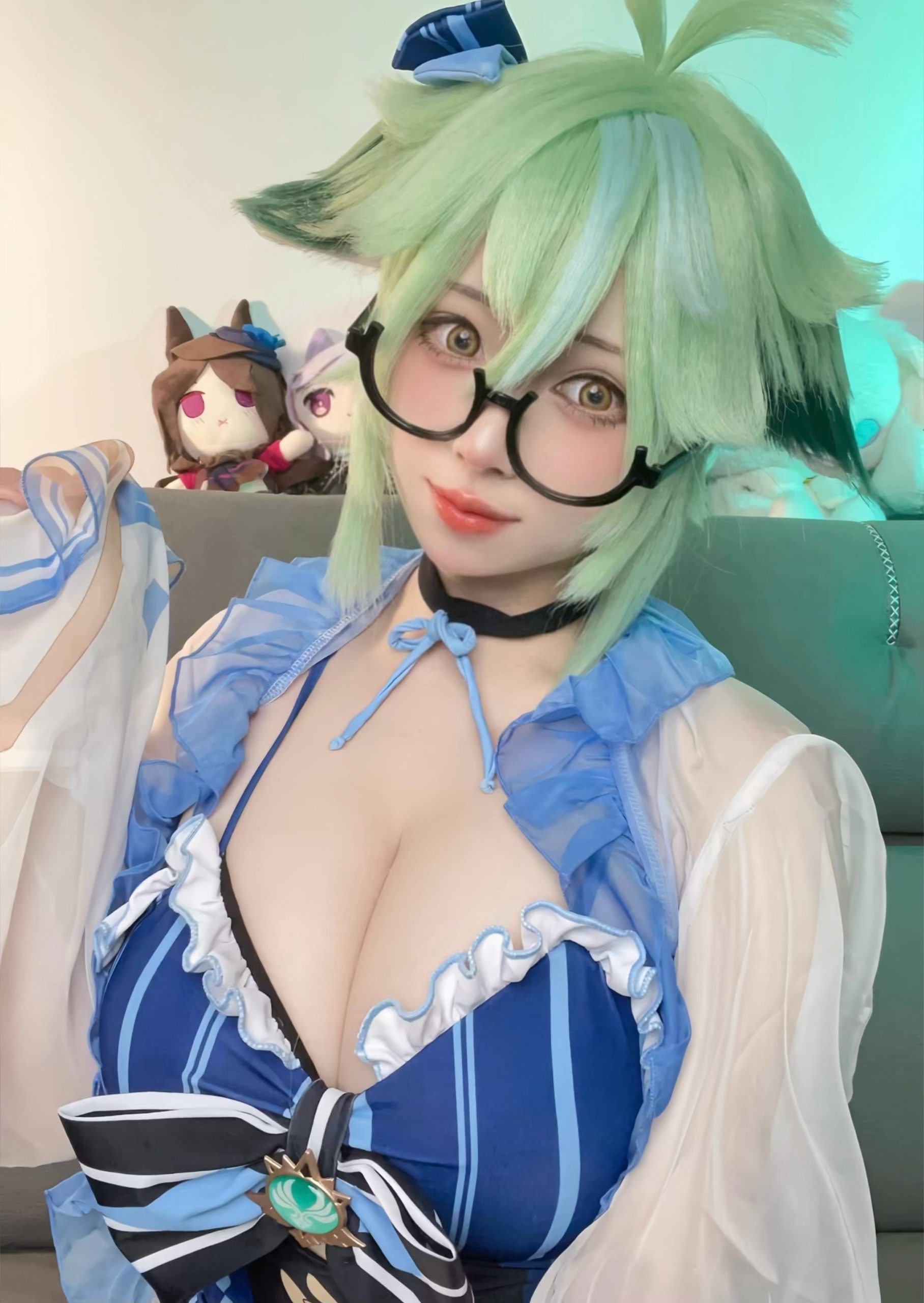 图片[2]-二次元COS分享[COS]旅行者，你需要一些甜分补充-二次元COS分享次元吧