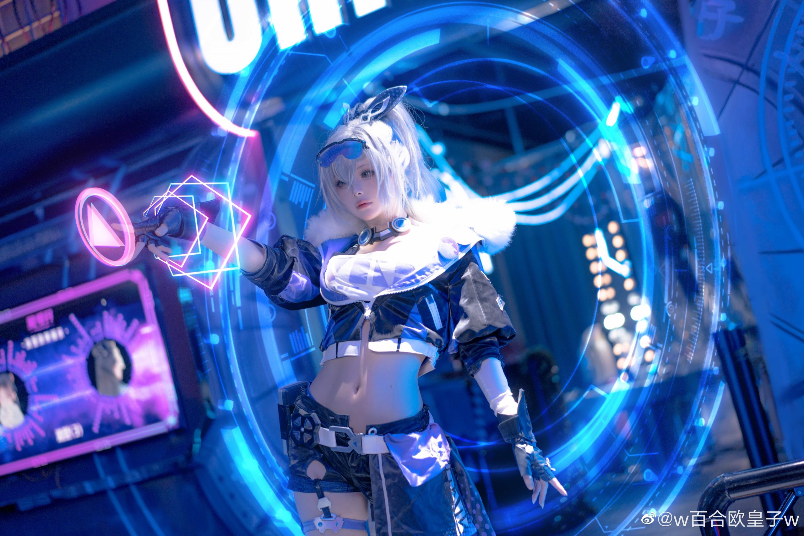 图片[1]-二次元COS分享[COS]星穹铁道银狼 第一眼就好爱她！-二次元COS分享次元吧