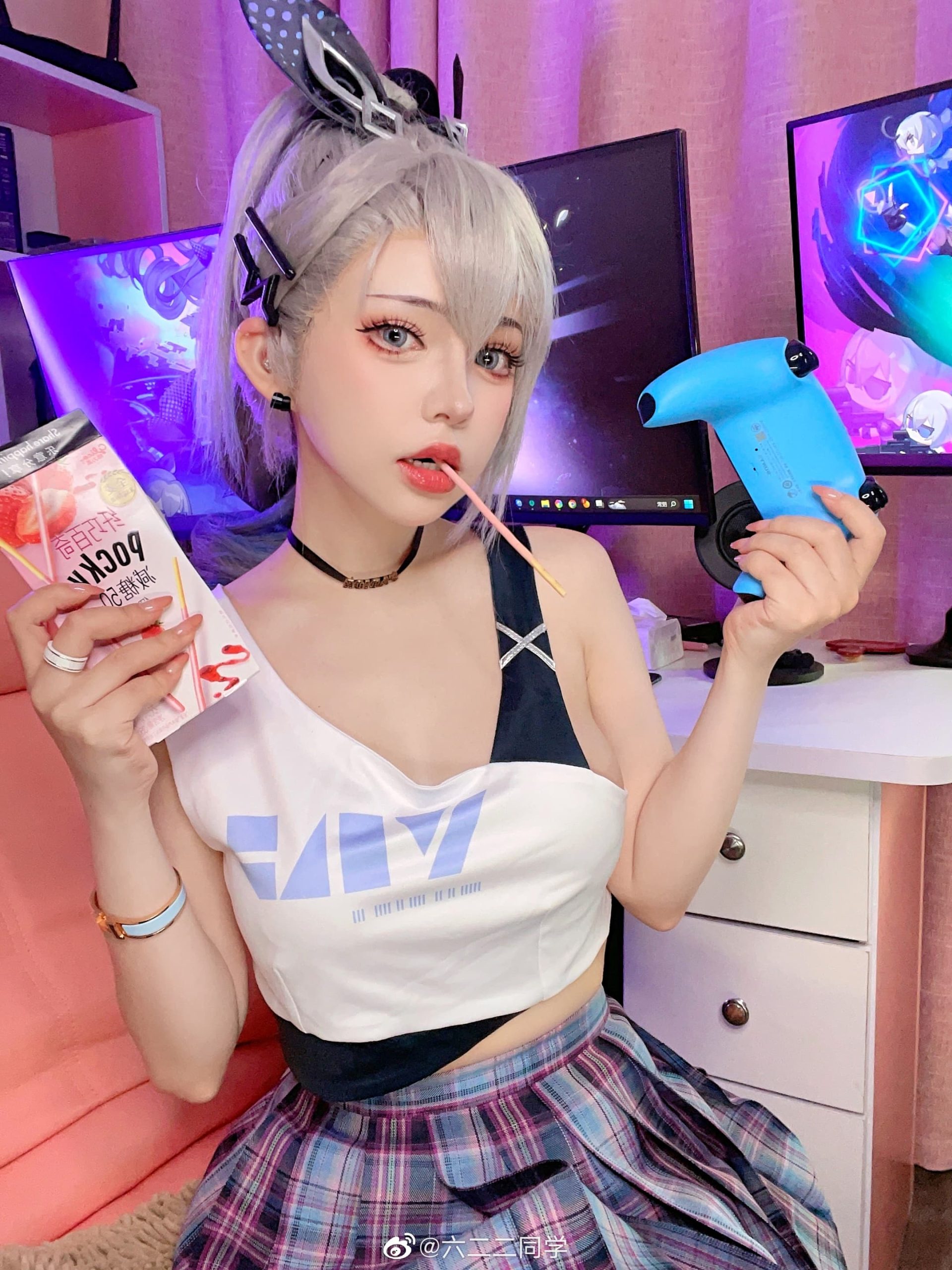 图片[2]-二次元COS分享[COS]开拓者，材料准备好了吗？ 我来了哦～ 让我进你的队伍和你一起打游戏-二次元COS分享次元吧