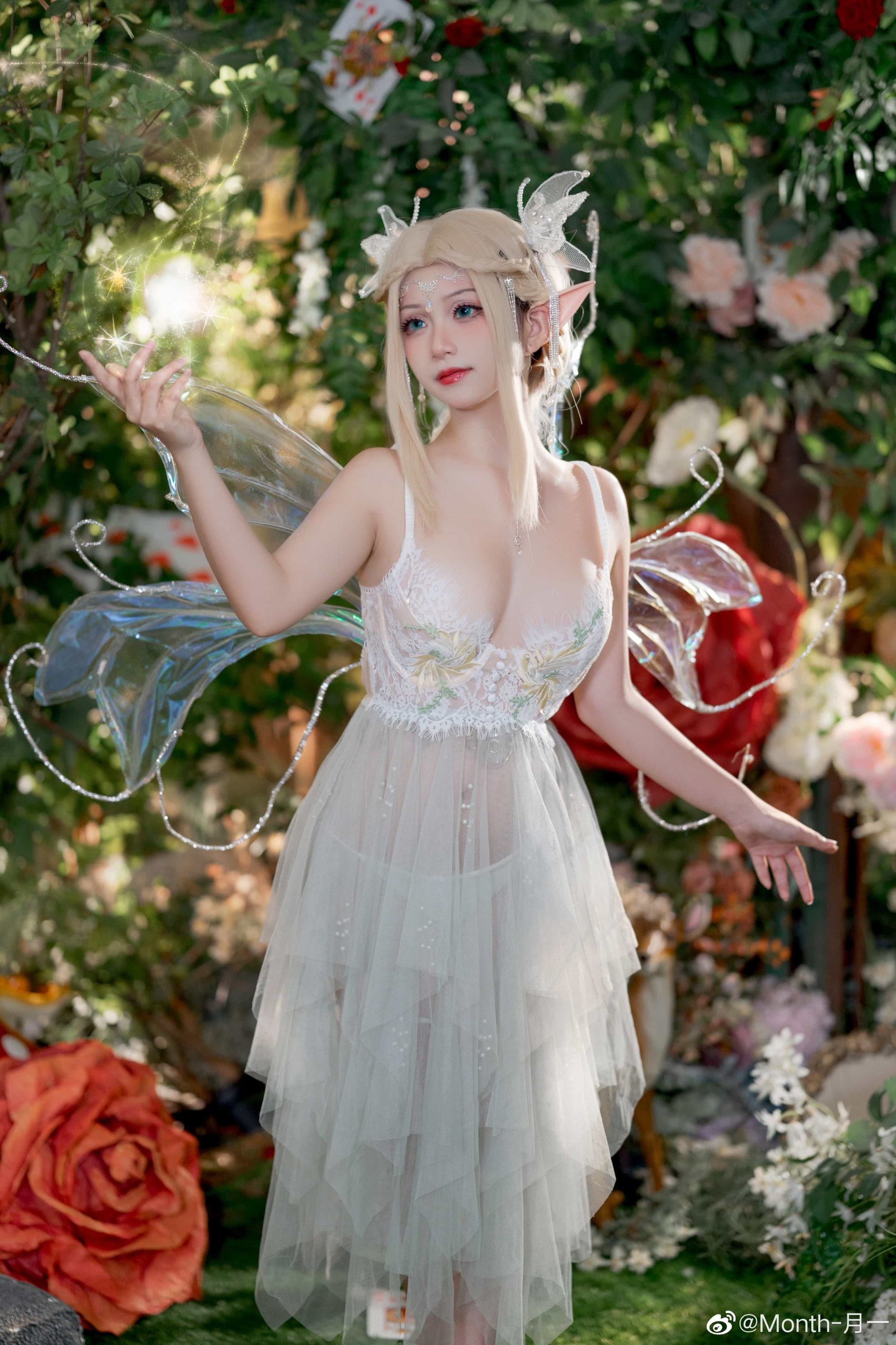 图片[1]-二次元COS分享[COS]“我会一直陪伴着你，以另一种方式” 精灵-二次元COS分享次元吧