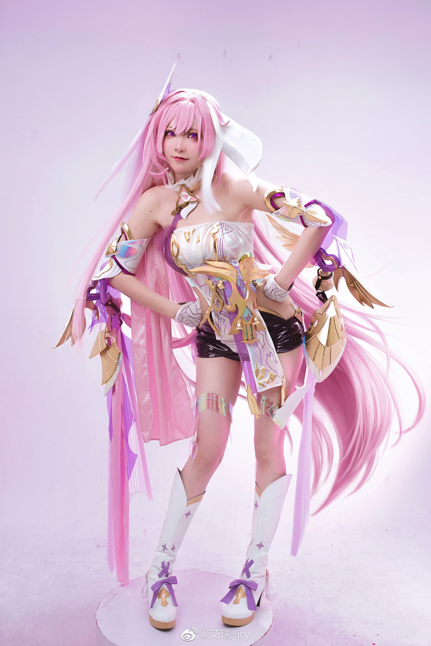 图片[10]-二次元COS分享[COS]爱莉希雅 我是律者，也是人类，但……更是一位如飞花般绚丽的少女呀-二次元COS分享次元吧