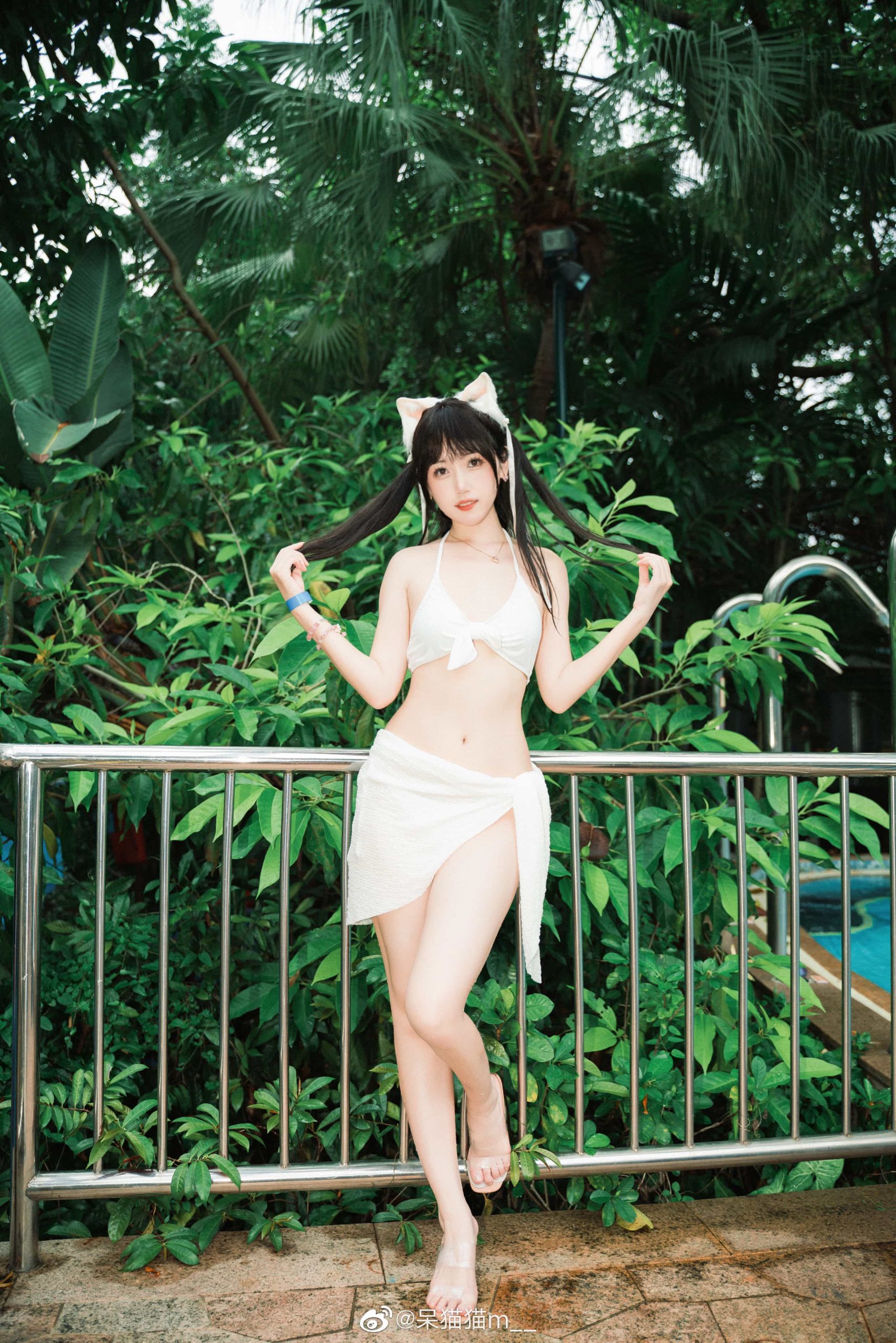 图片[1]-二次元COS分享[COS]猫猫泳衣-二次元COS分享次元吧