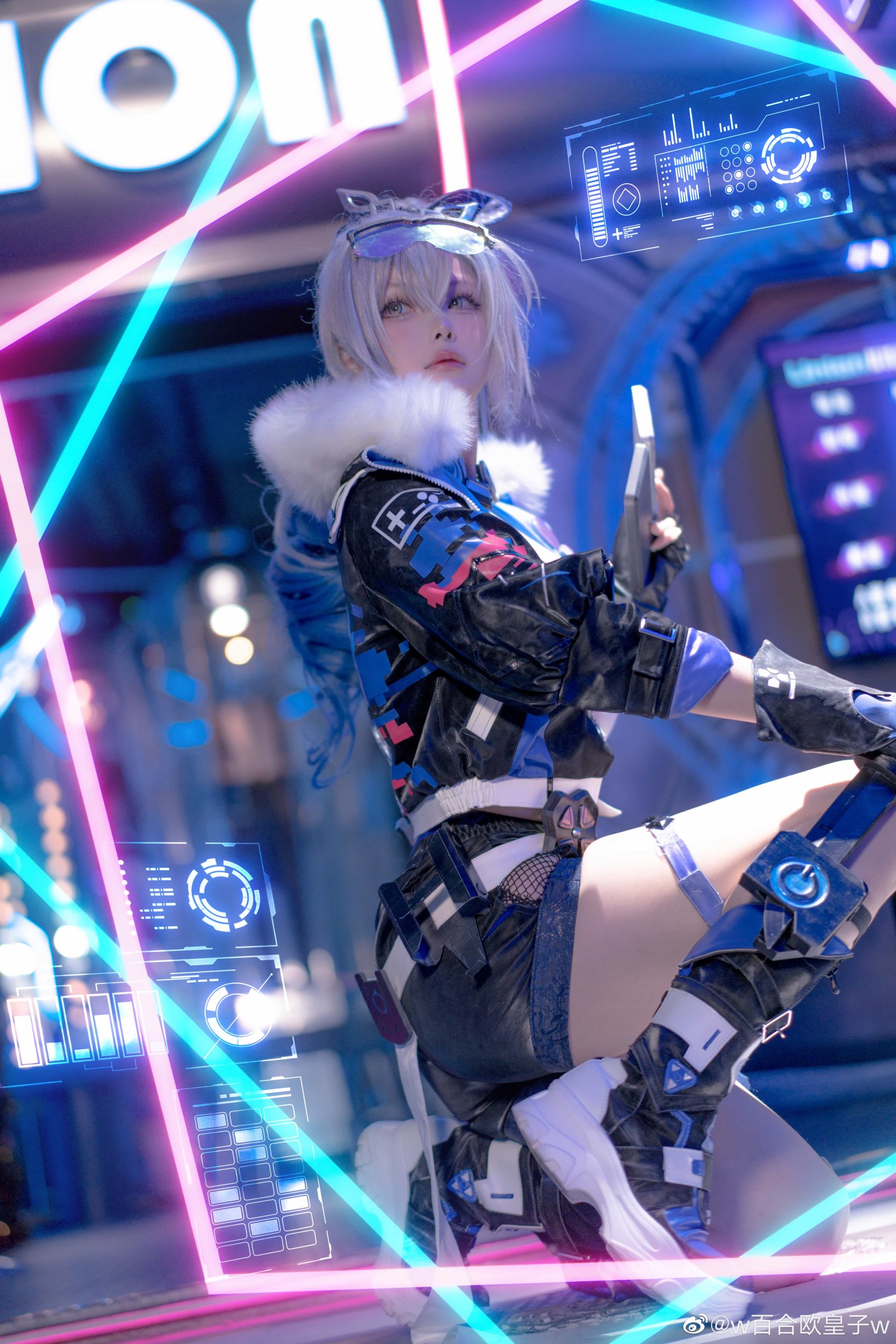 图片[10]-二次元COS分享[COS]星穹铁道银狼 第一眼就好爱她！-二次元COS分享次元吧