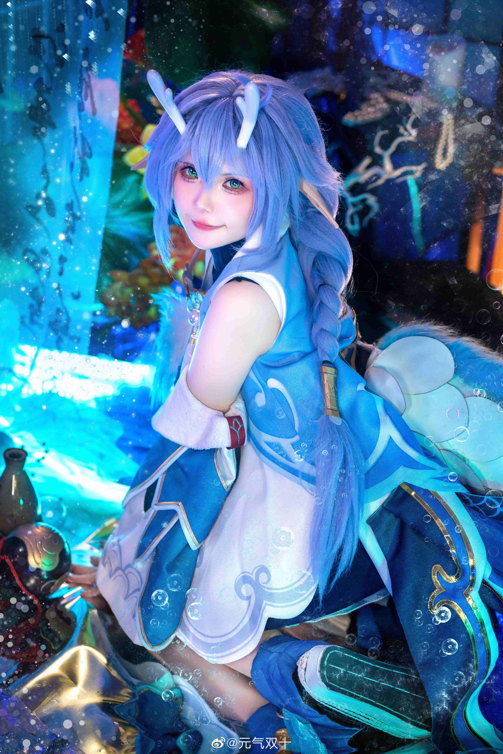 图片[3]-二次元COS分享[COS]崩坏星穹铁道 白露太可爱啦～猜猜白露葫芦里卖的什么药？ ​​​-二次元COS分享次元吧