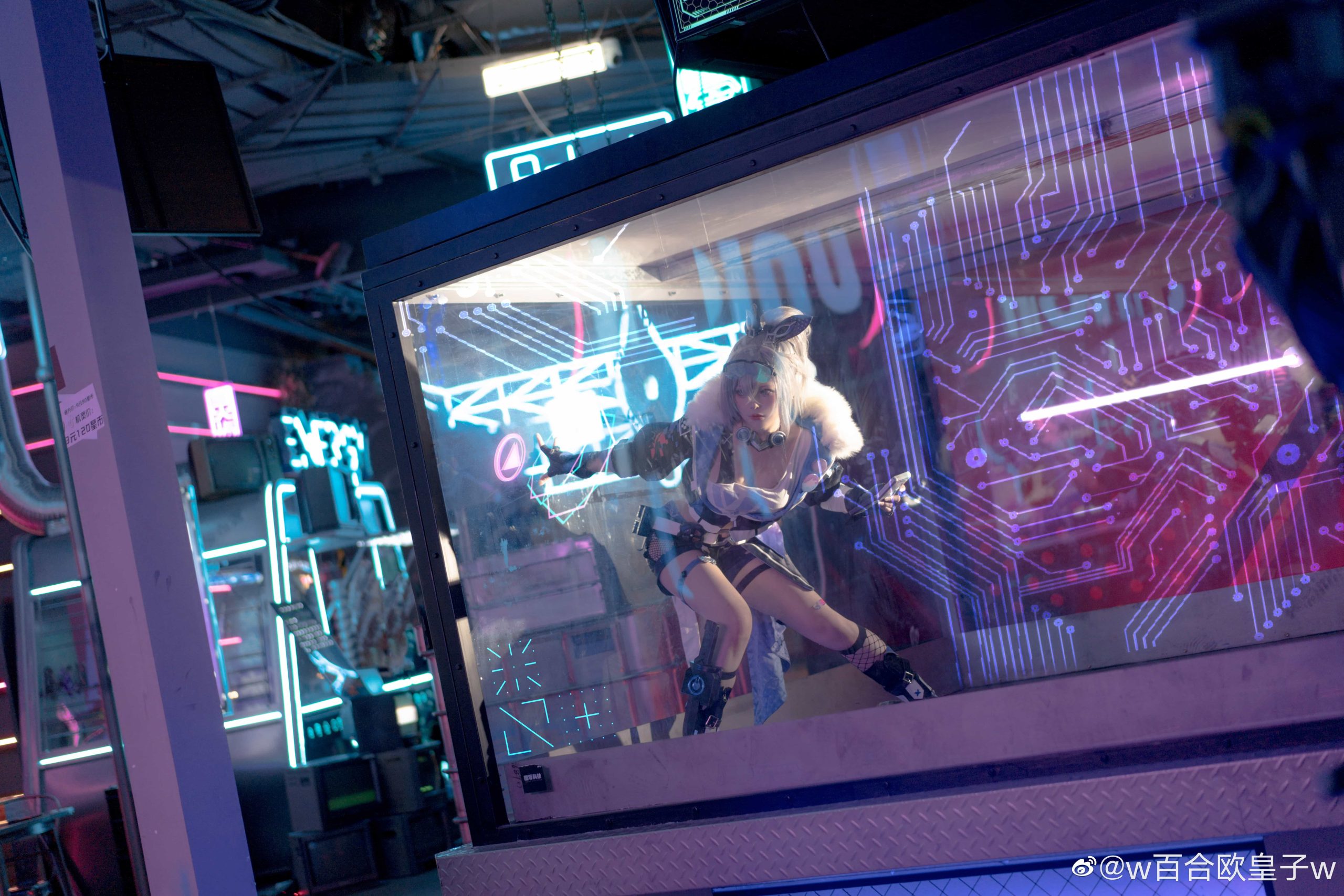 图片[3]-二次元COS分享[COS]星穹铁道银狼 第一眼就好爱她！-二次元COS分享次元吧