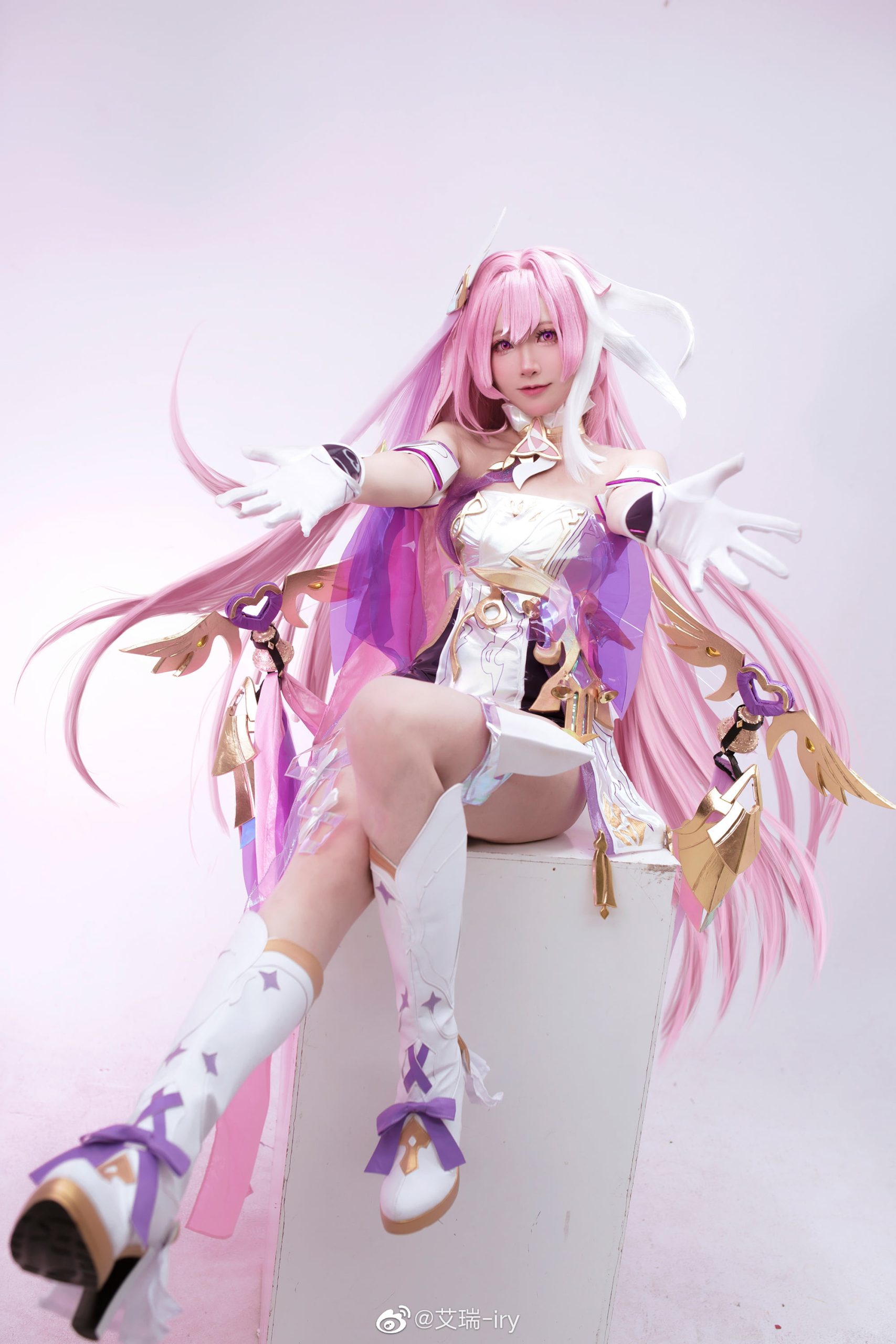 图片[9]-二次元COS分享[COS]爱莉希雅 我是律者，也是人类，但……更是一位如飞花般绚丽的少女呀-二次元COS分享次元吧