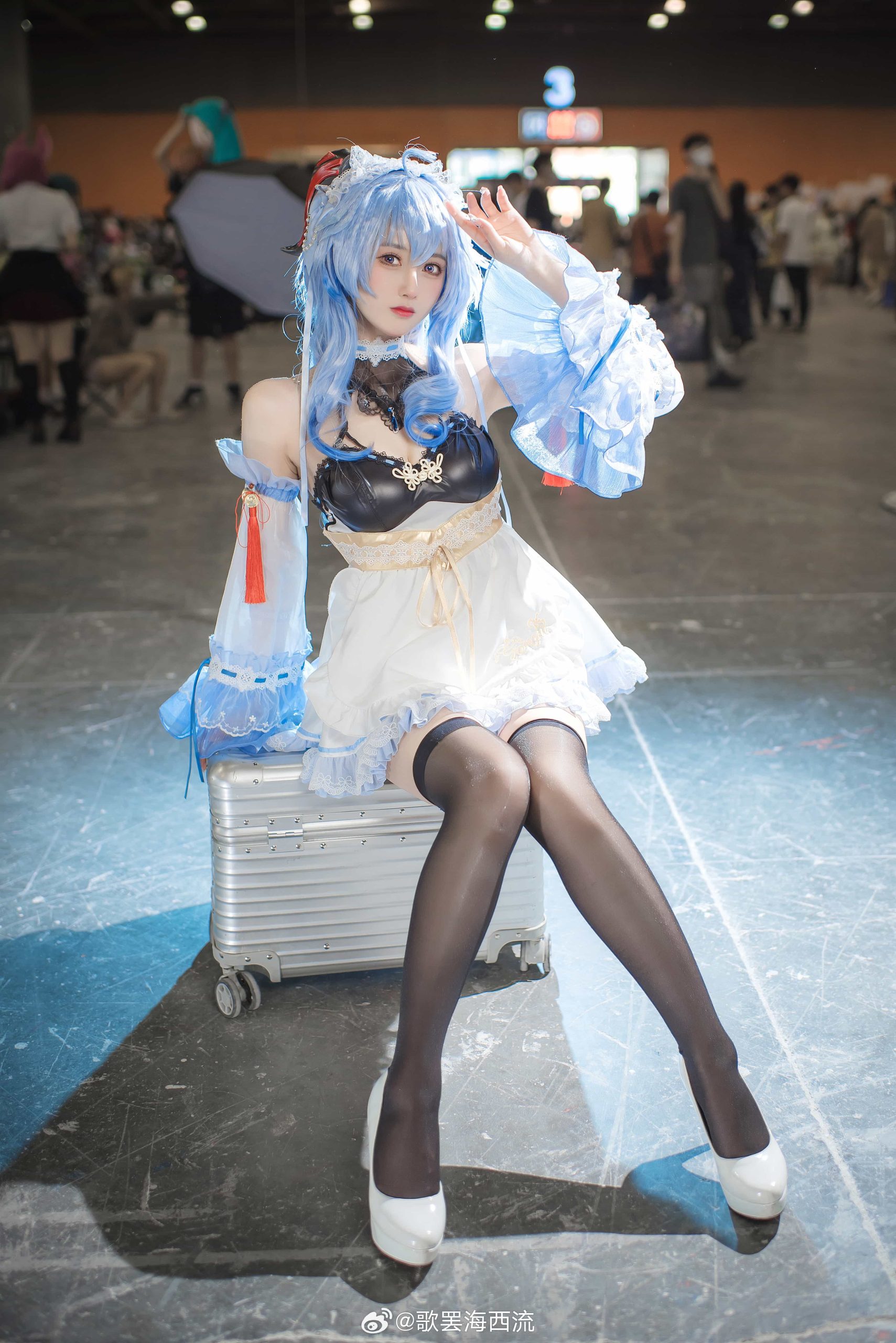 图片[3]-二次元COS分享[COSplay]甘雨真好看 这腿绝了-二次元COS分享次元吧