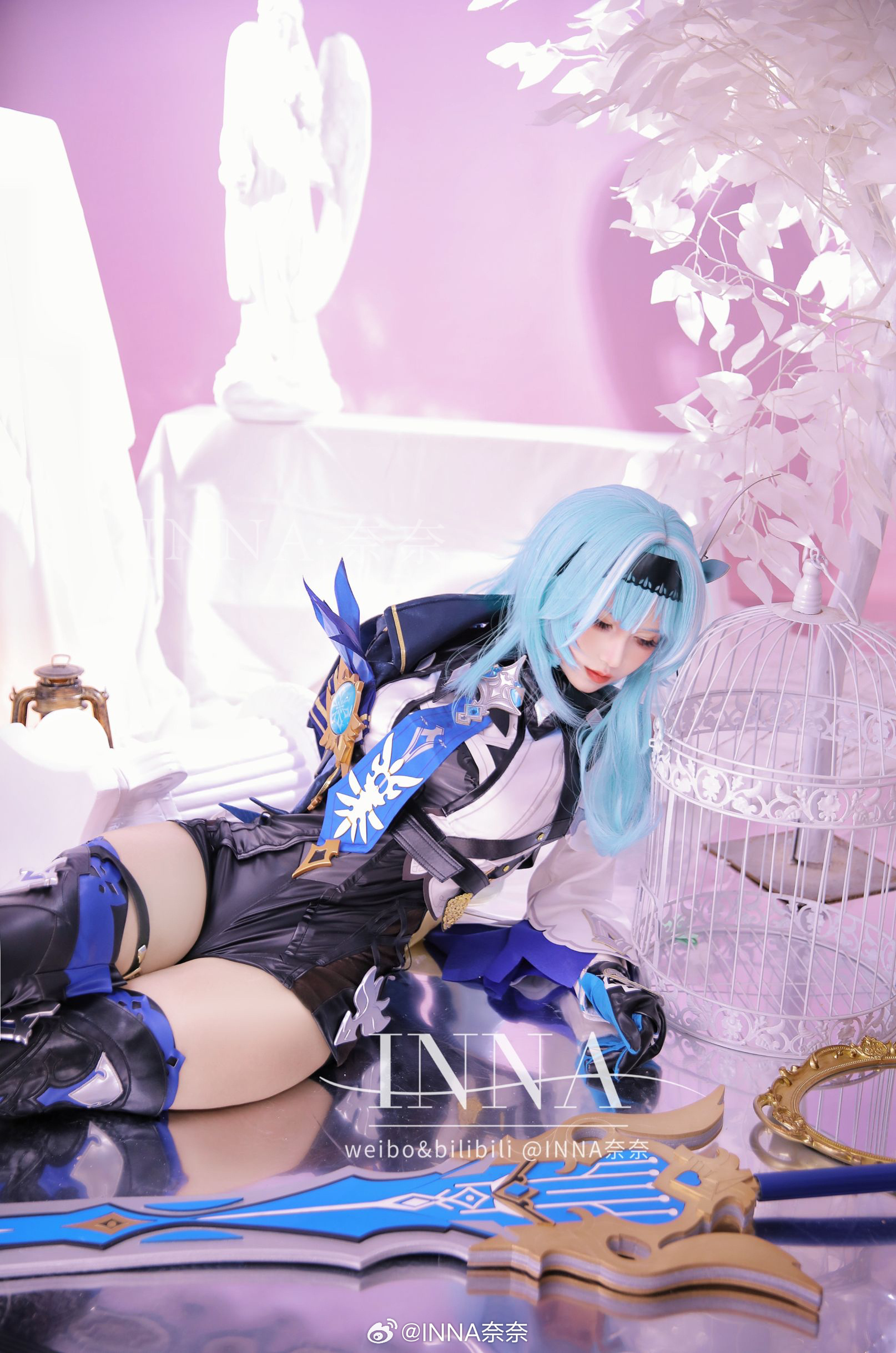 图片[4]-二次元COS分享[COSplay]浪花骑士优菈劳伦斯，向你致以问候。-二次元COS分享次元吧