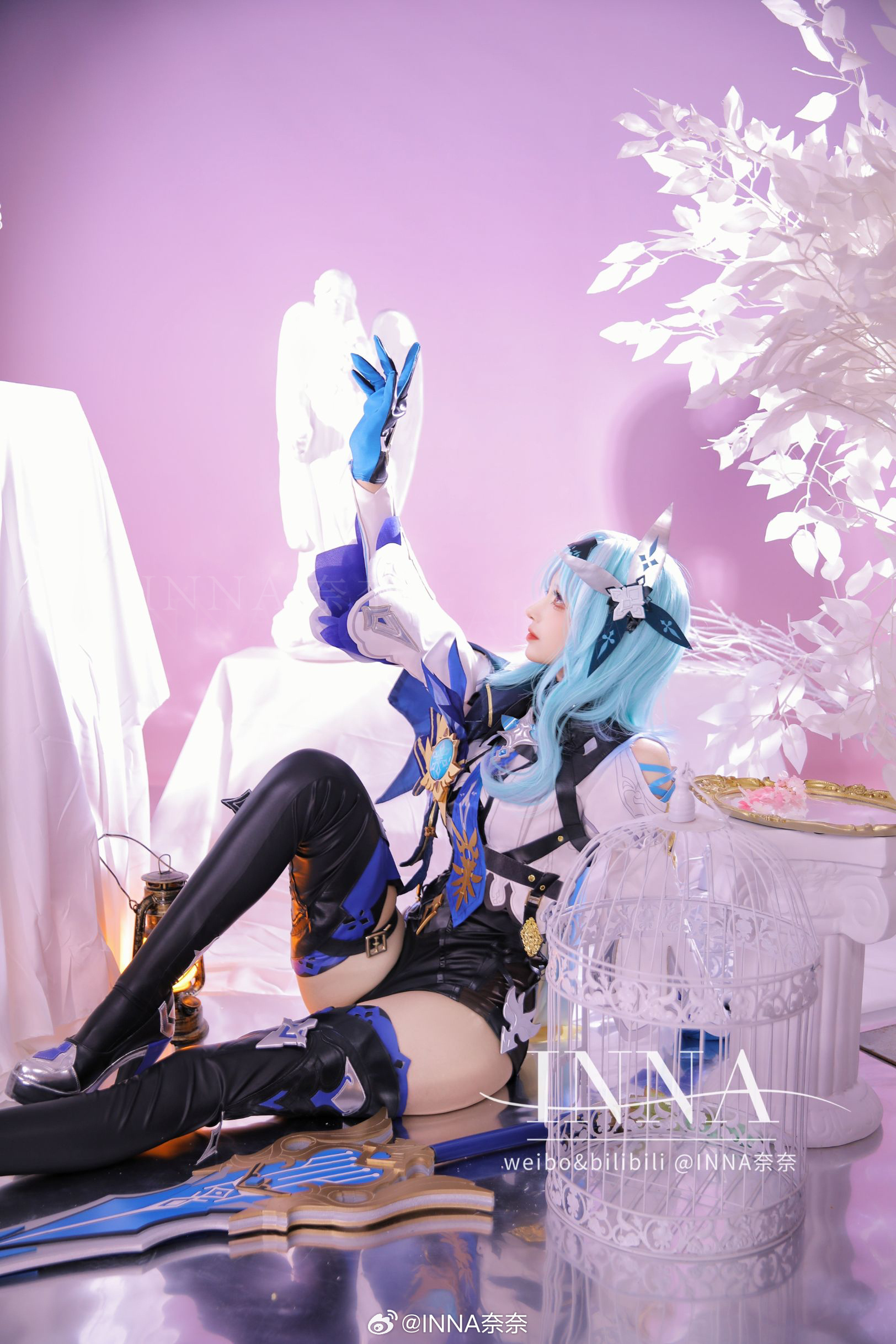 图片[3]-二次元COS分享[COSplay]浪花骑士优菈劳伦斯，向你致以问候。-二次元COS分享次元吧