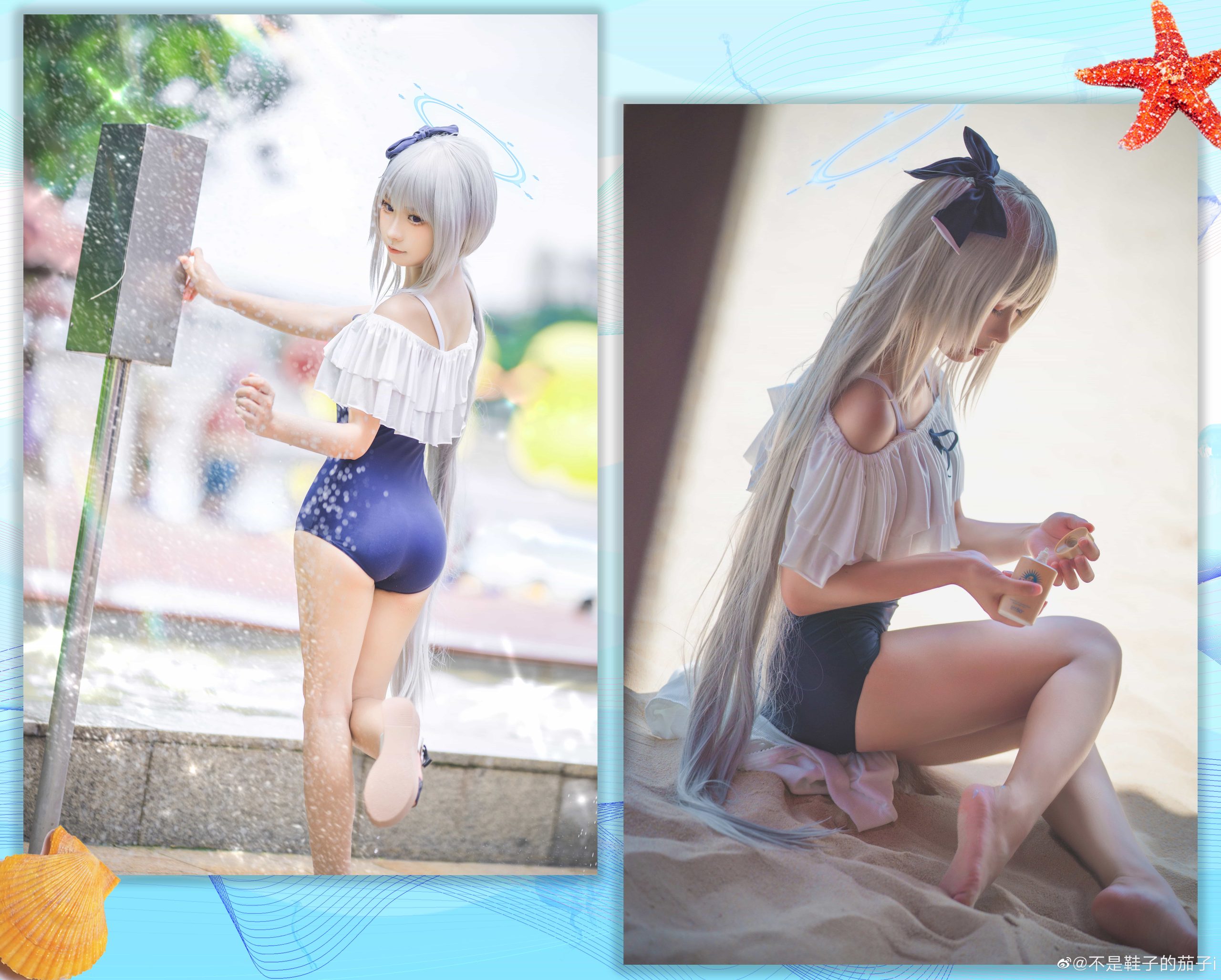 图片[5]-二次元COS分享[COSplay]虽然有句话说，兔子不能下水💦 但我…又不是兔子-二次元COS分享次元吧