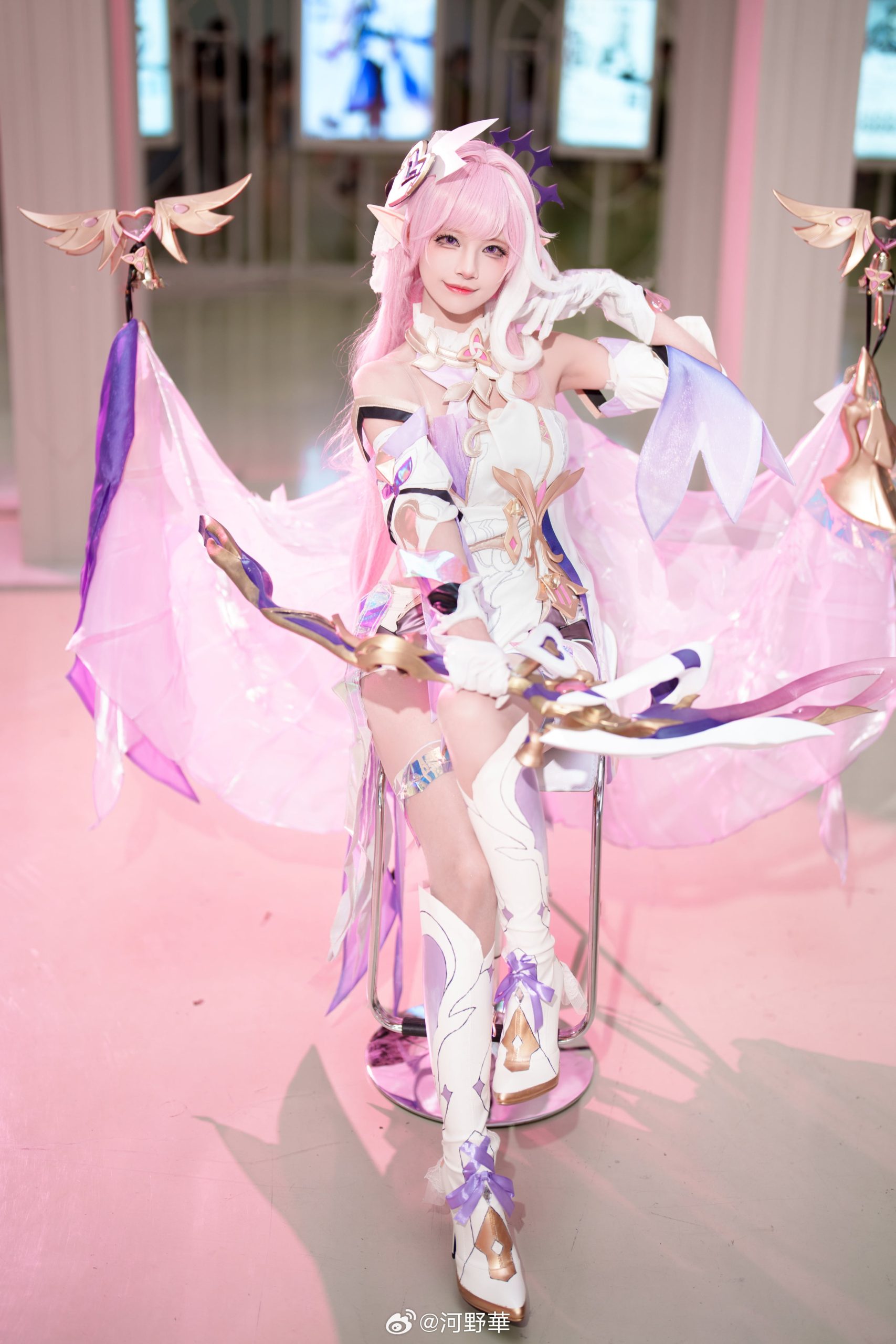 图片[4]-二次元COS分享[COSplay]河野華 崩坏3和我一起说：爱门永存～ 💖 ​​​-二次元COS分享次元吧