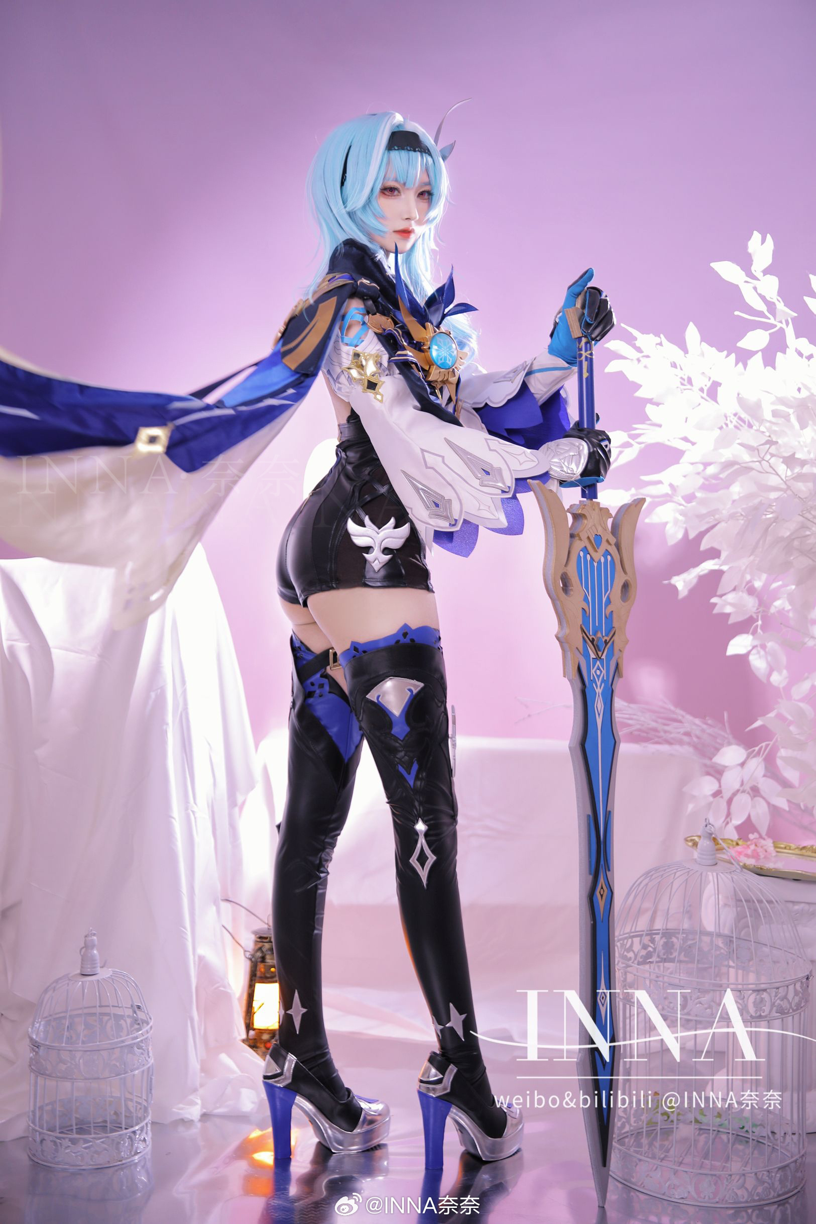 图片[1]-二次元COS分享[COSplay]浪花骑士优菈劳伦斯，向你致以问候。-二次元COS分享次元吧