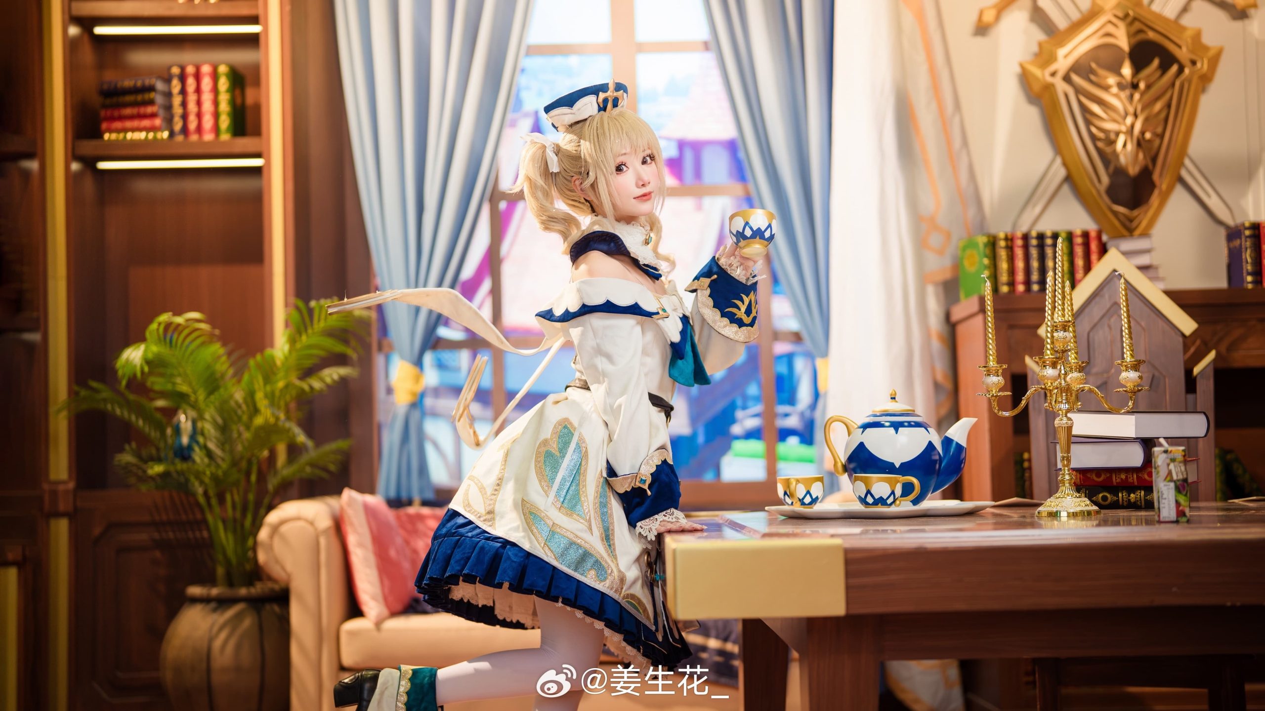 图片[1]-二次元COS分享[COSplay]芭芭拉冲鸭！！🫧 ​​​-二次元COS分享次元吧