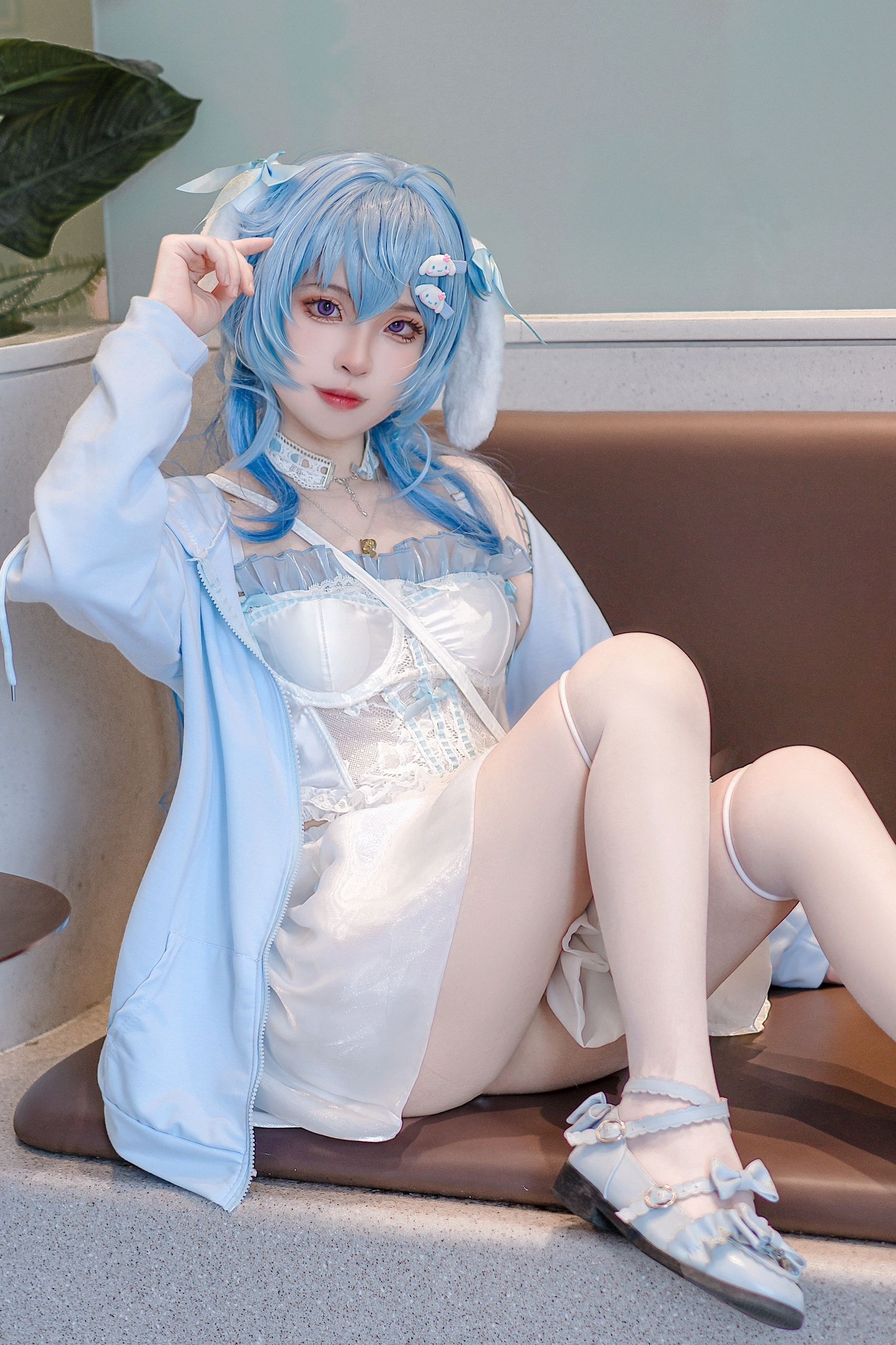 图片[4]-二次元COS分享[cosplay]这个甘雨，谁还见过吗？超级美！-二次元COS分享次元吧