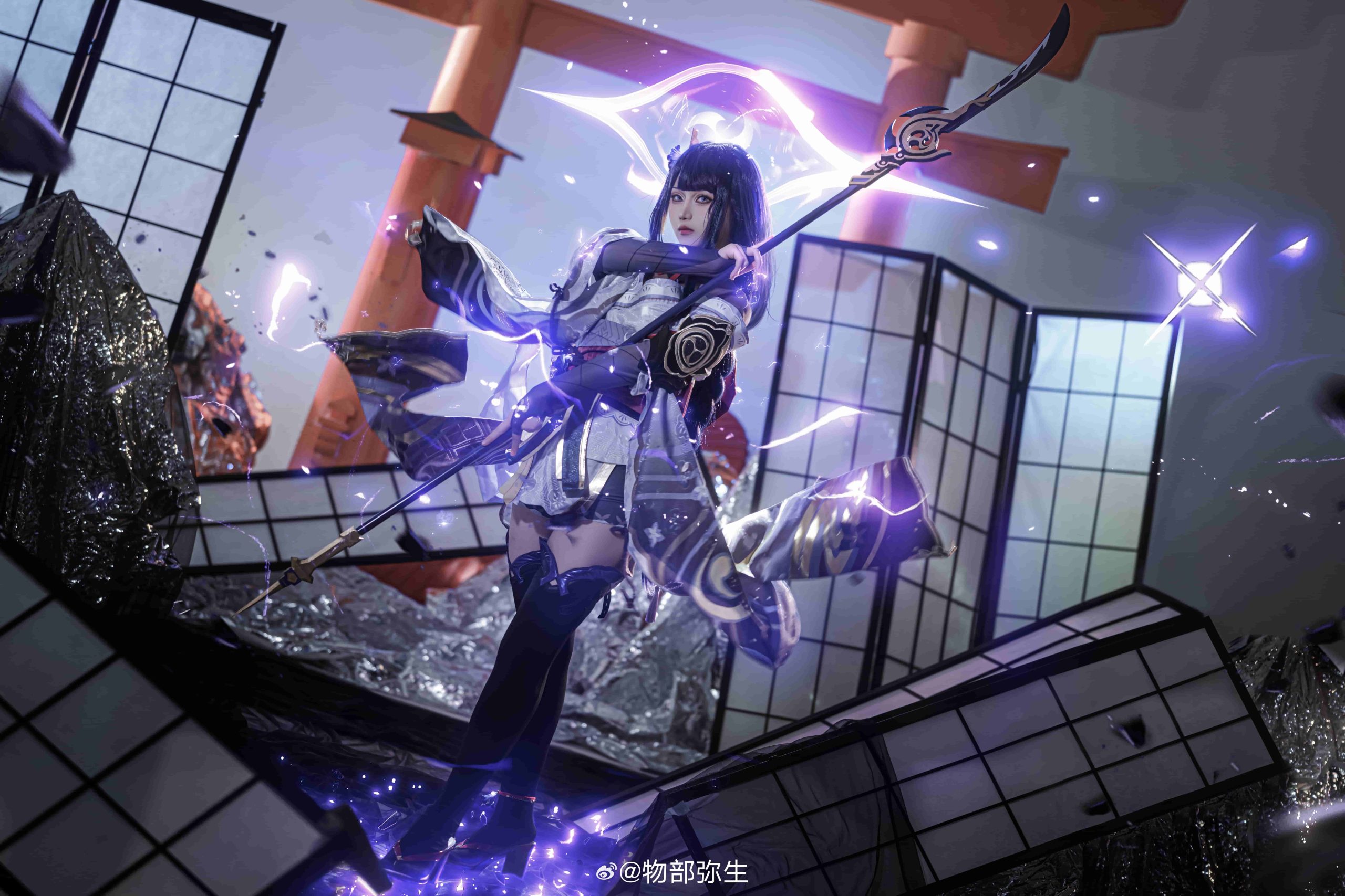 图片[4]-二次元COS分享[COSplay]雷电将军 挟紫电稻光之威，统制须臾幻灭之梦-二次元COS分享次元吧