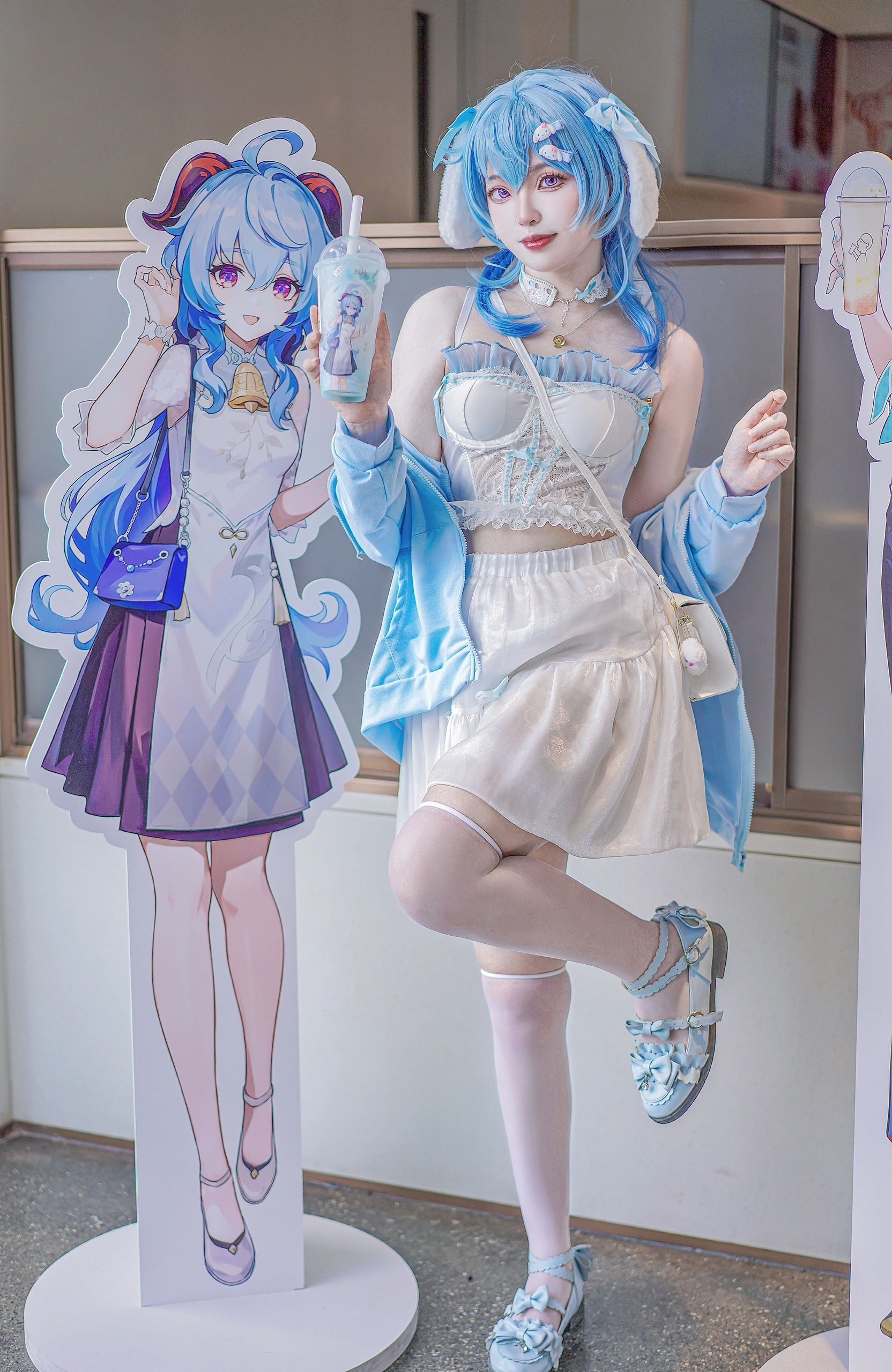 图片[2]-二次元COS分享[cosplay]这个甘雨，谁还见过吗？超级美！-二次元COS分享次元吧