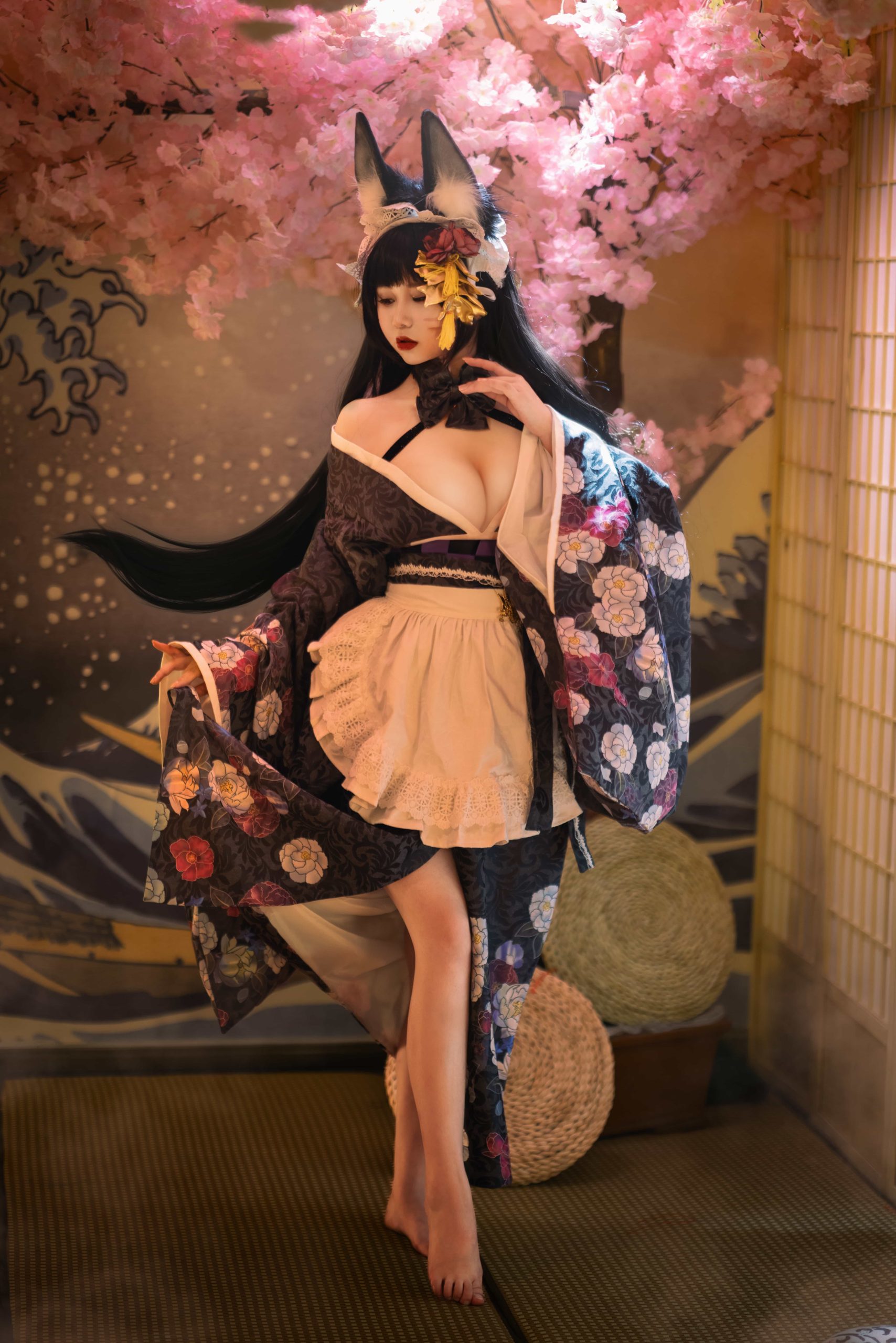 图片[8]-二次元COS分享[cosplay]指挥官～今夜的气氛如果不在月色下散步，会不会有点浪费呢？-二次元COS分享次元吧