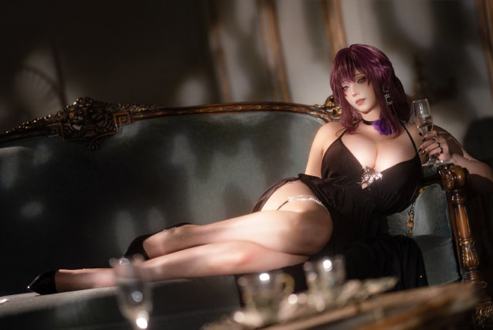 图片[2]-二次元COS分享[COSplay]星穹铁道卡芙卡-二次元COS分享次元吧