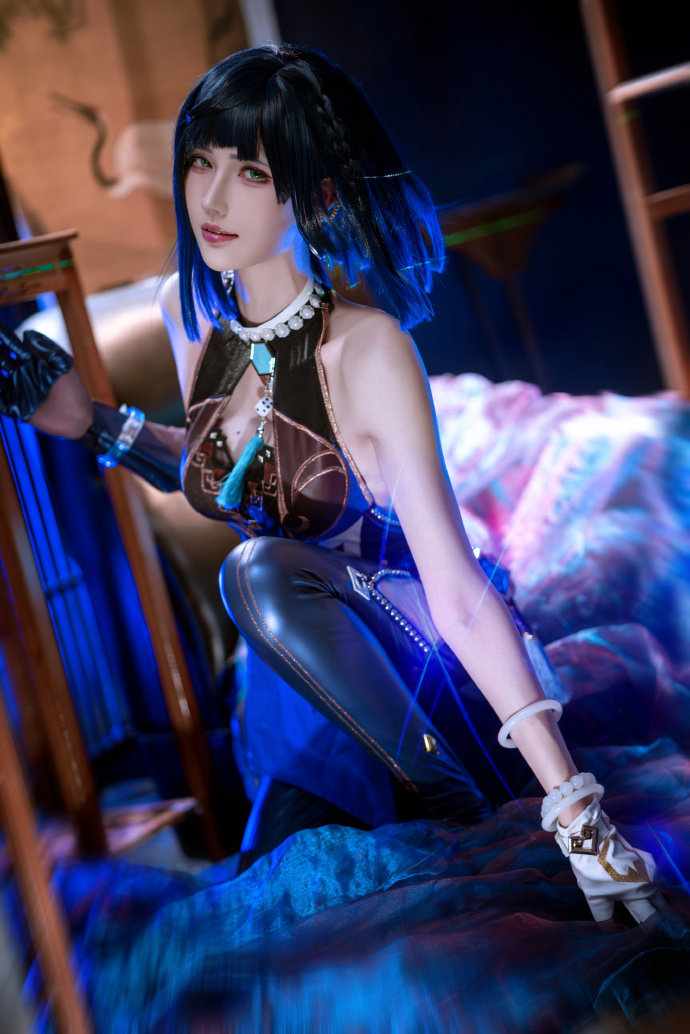 图片[1]-二次元COS分享［COSplay］旅行者，叫我夜兰就好-二次元COS分享次元吧