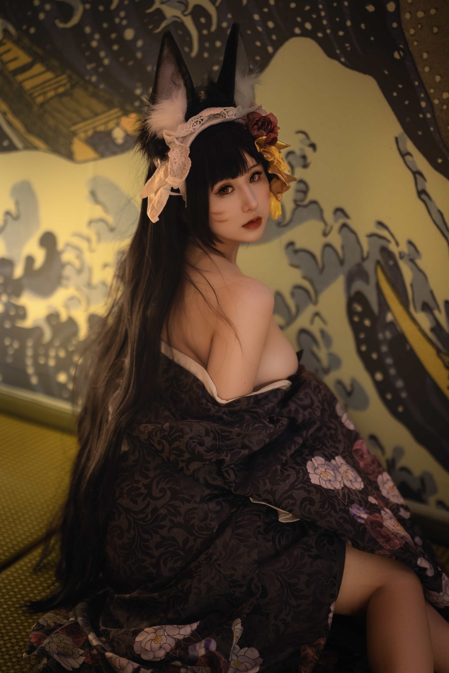 图片[6]-二次元COS分享[cosplay]指挥官～今夜的气氛如果不在月色下散步，会不会有点浪费呢？-二次元COS分享次元吧