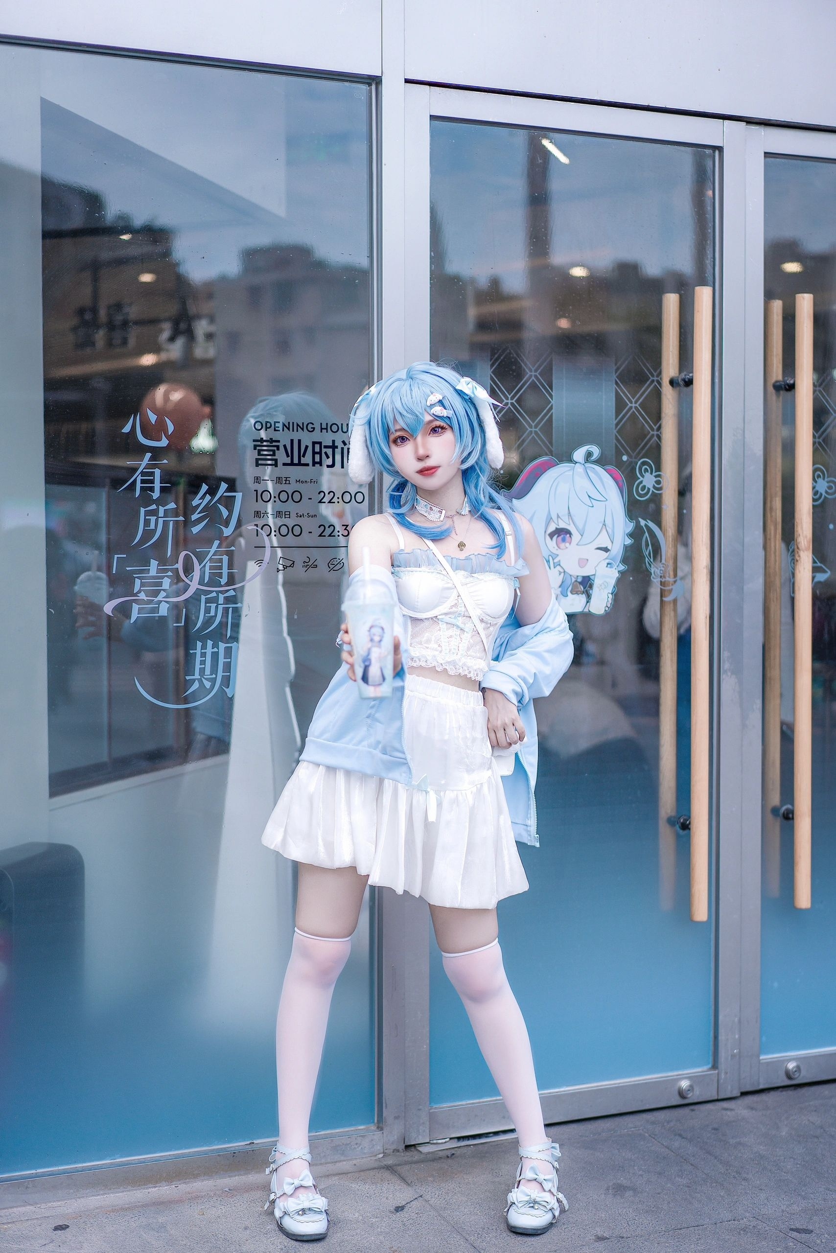 图片[3]-二次元COS分享[cosplay]这个甘雨，谁还见过吗？超级美！-二次元COS分享次元吧