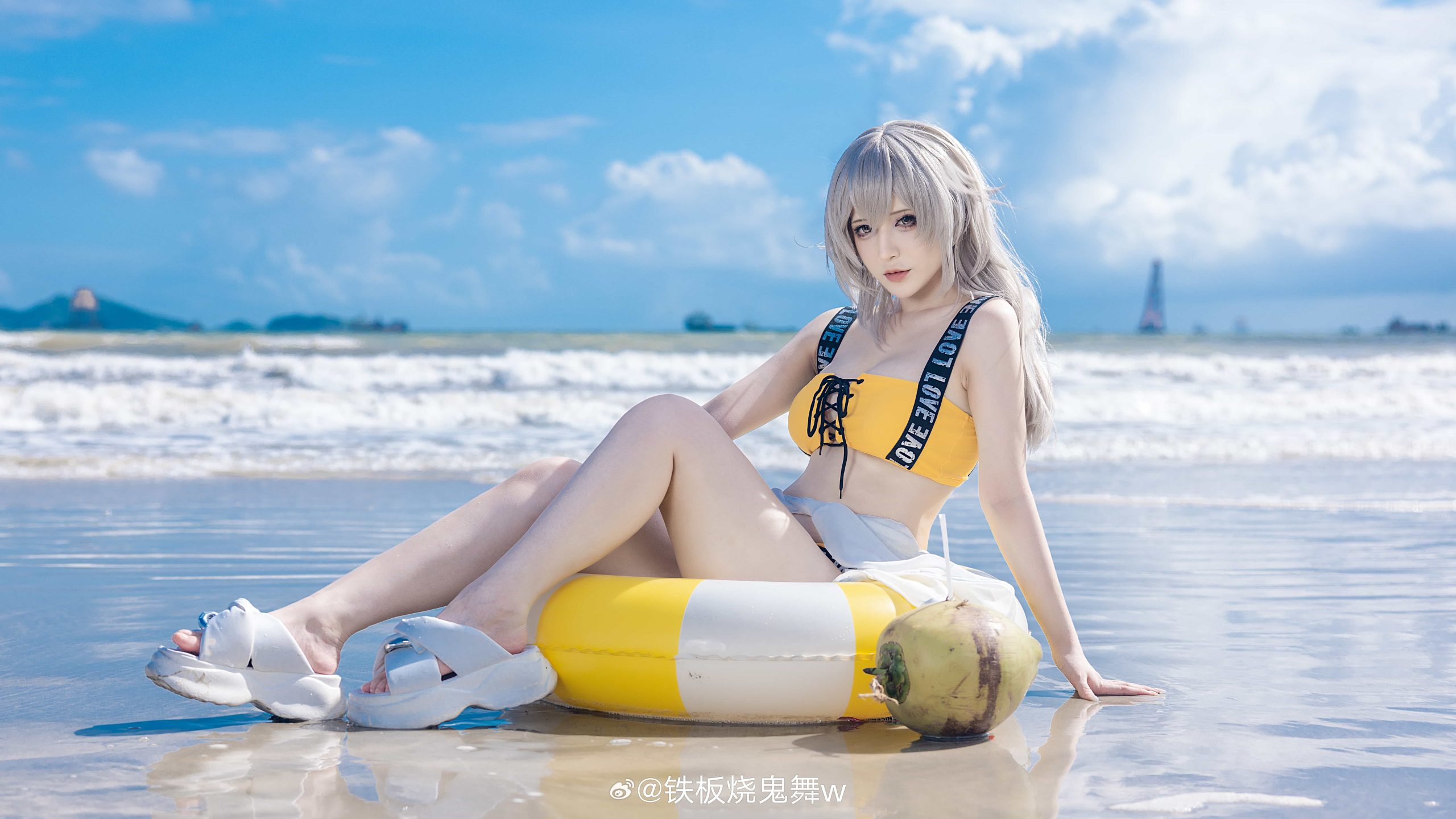 图片[1]-二次元COS分享[COSplay]崩坏星穹铁道 银河棒球侠也要度假哇-二次元COS分享次元吧